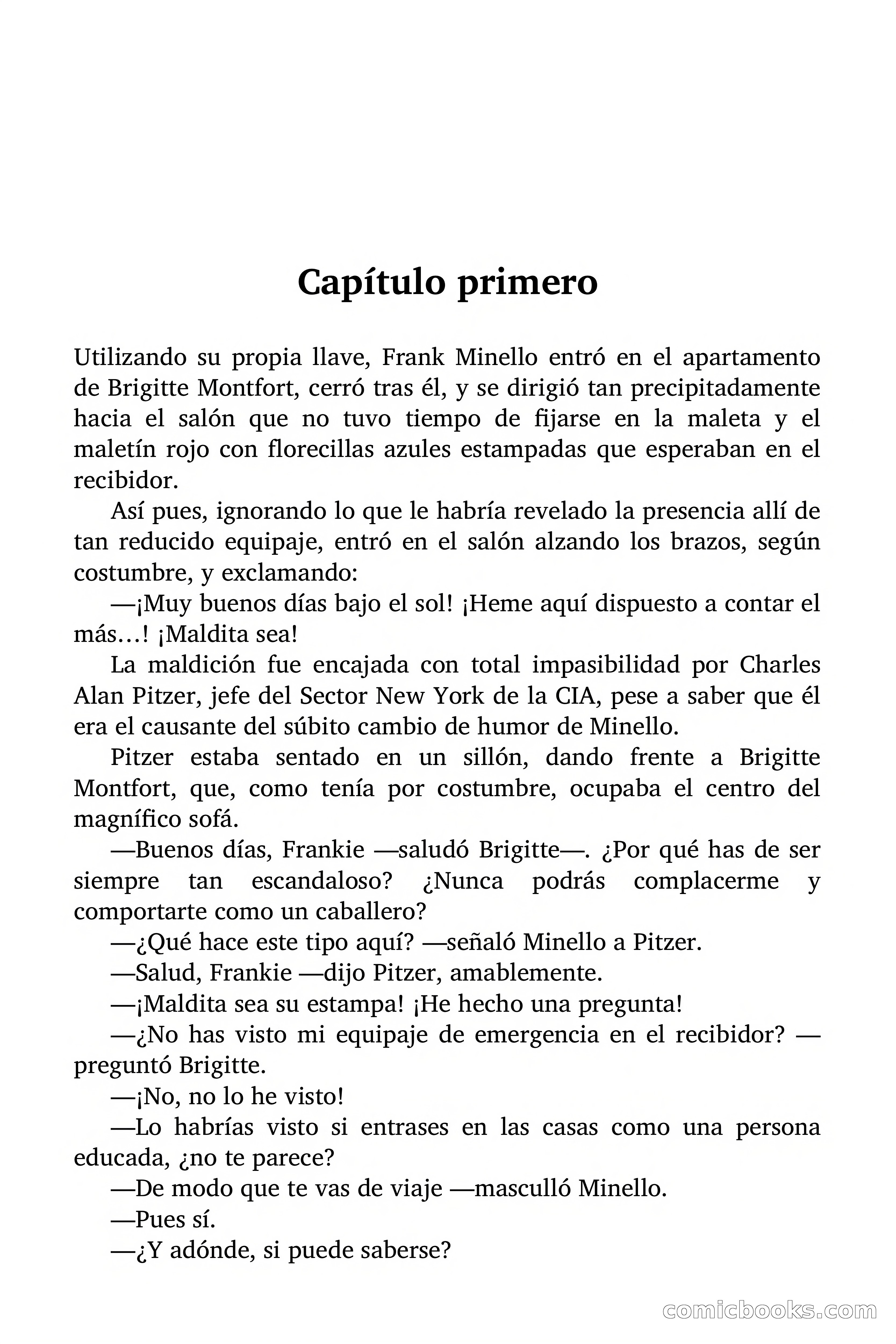 Brigitte en Acción: Adeus Brasil!, vol. 1 y 2 — page 6 of 169