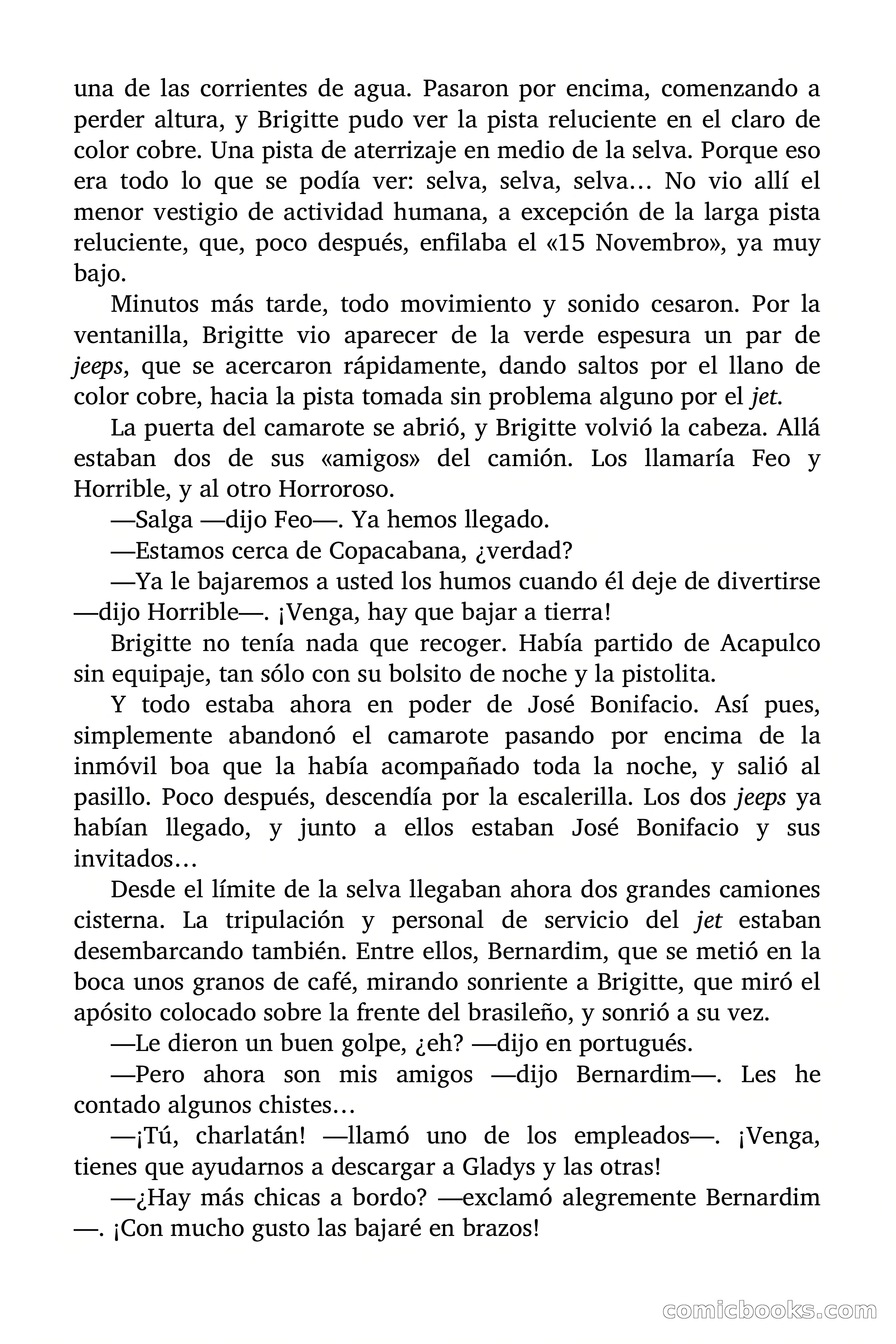 Brigitte en Acción: Adeus Brasil!, vol. 1 y 2 — page 120 of 169