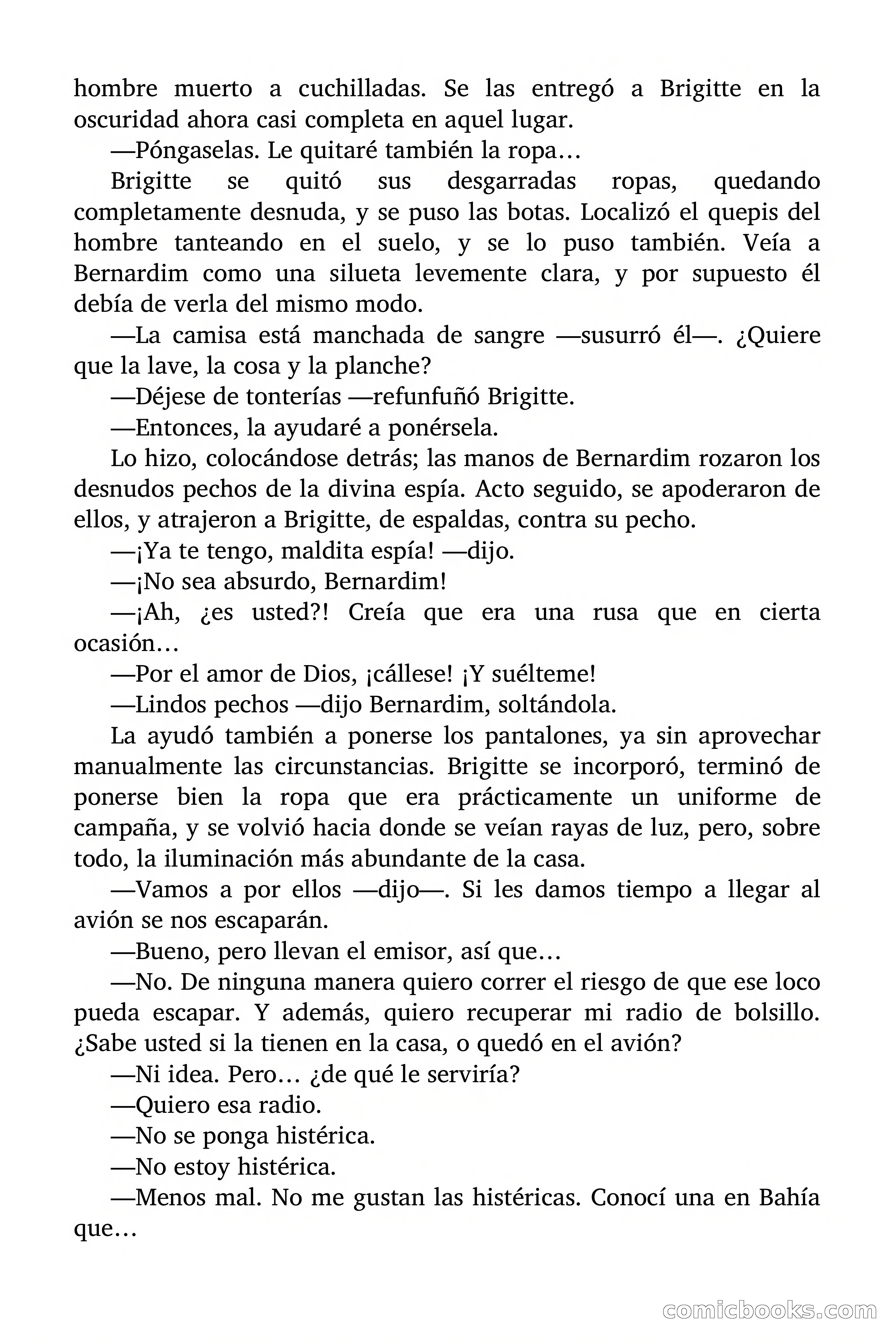 Brigitte en Acción: Adeus Brasil!, vol. 1 y 2 — page 147 of 169