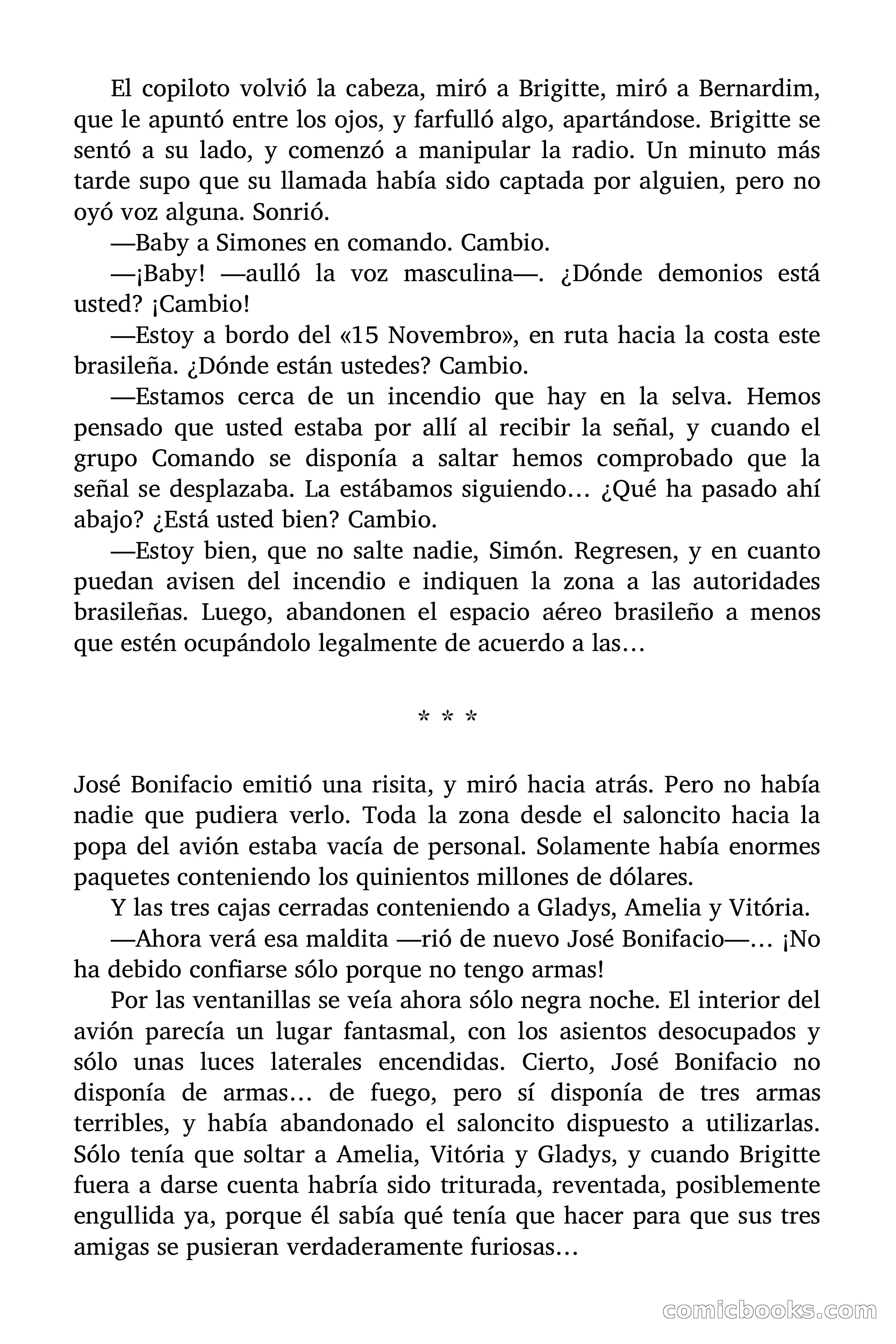 Brigitte en Acción: Adeus Brasil!, vol. 1 y 2 — page 157 of 169