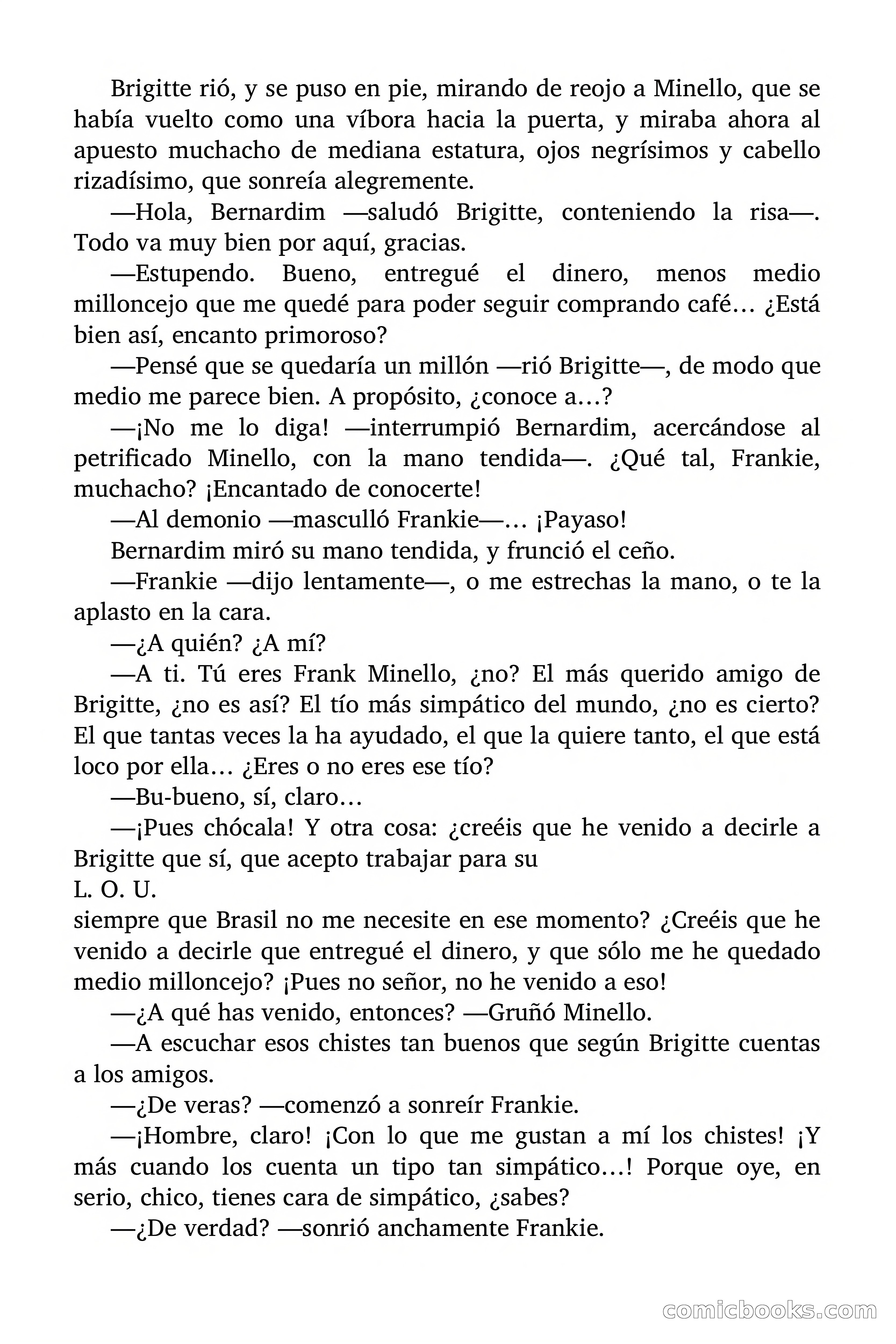Brigitte en Acción: Adeus Brasil!, vol. 1 y 2 — page 162 of 169