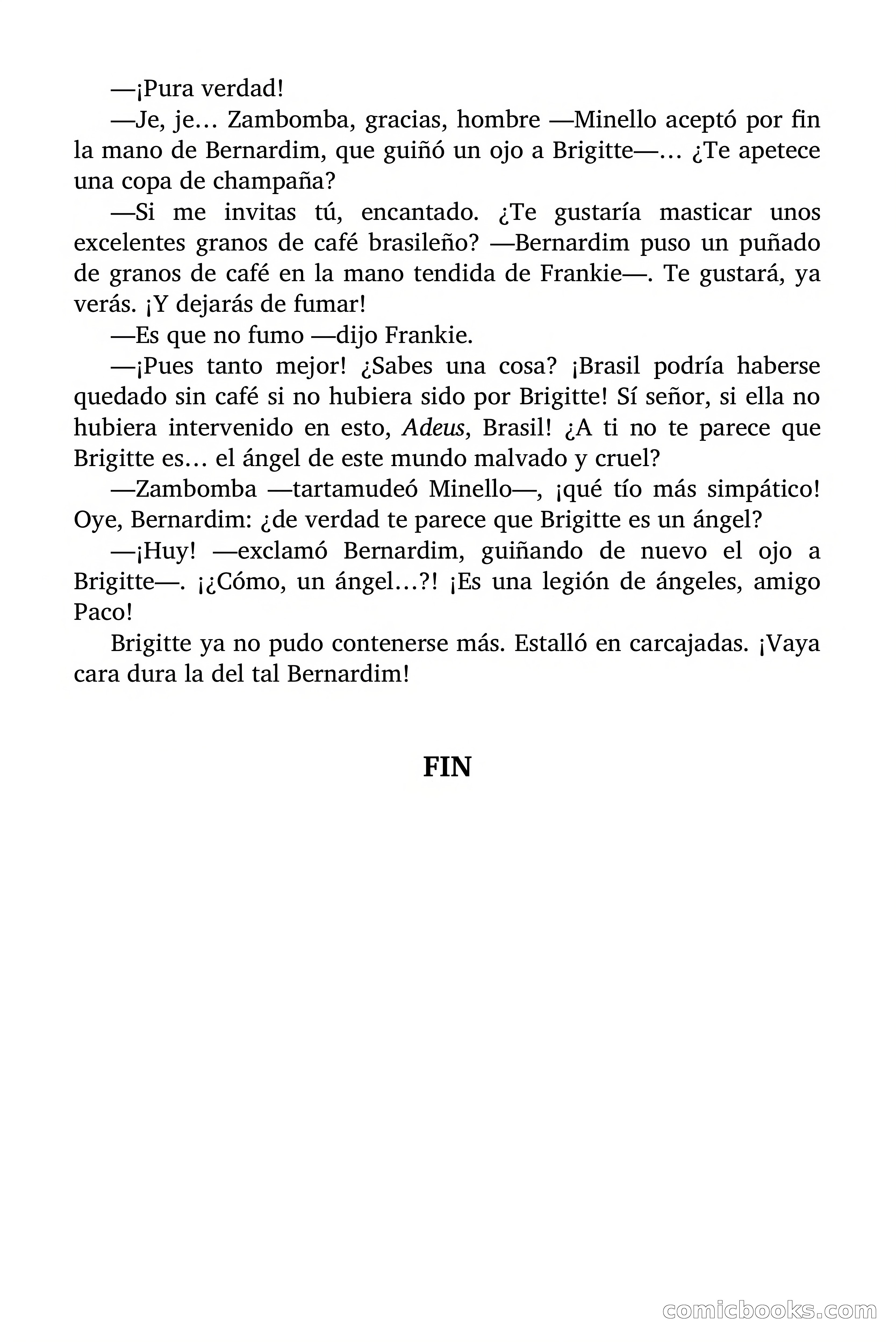 Brigitte en Acción: Adeus Brasil!, vol. 1 y 2 — page 163 of 169