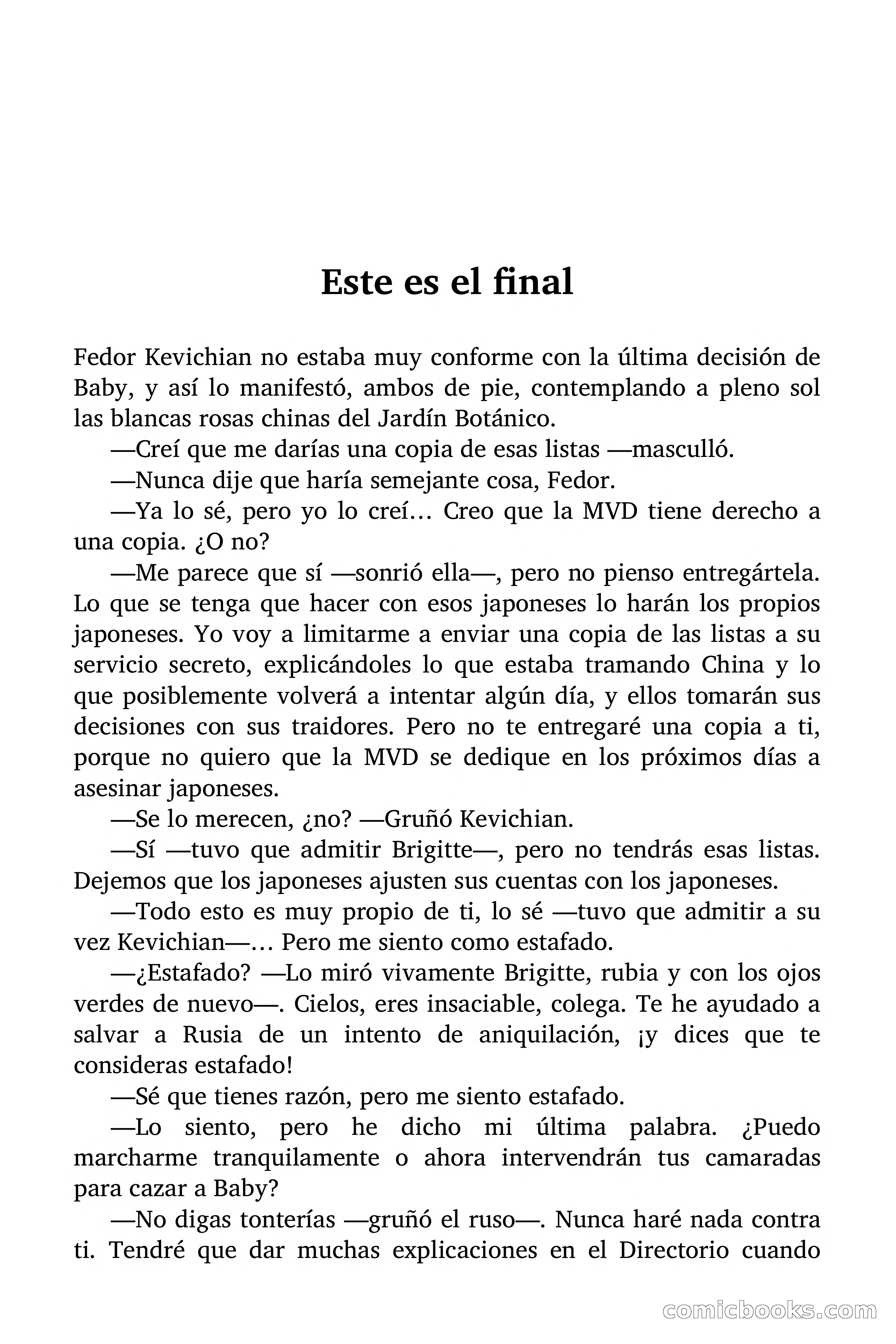 Brigitte en Acción: Aniquilación — page 84 of 89