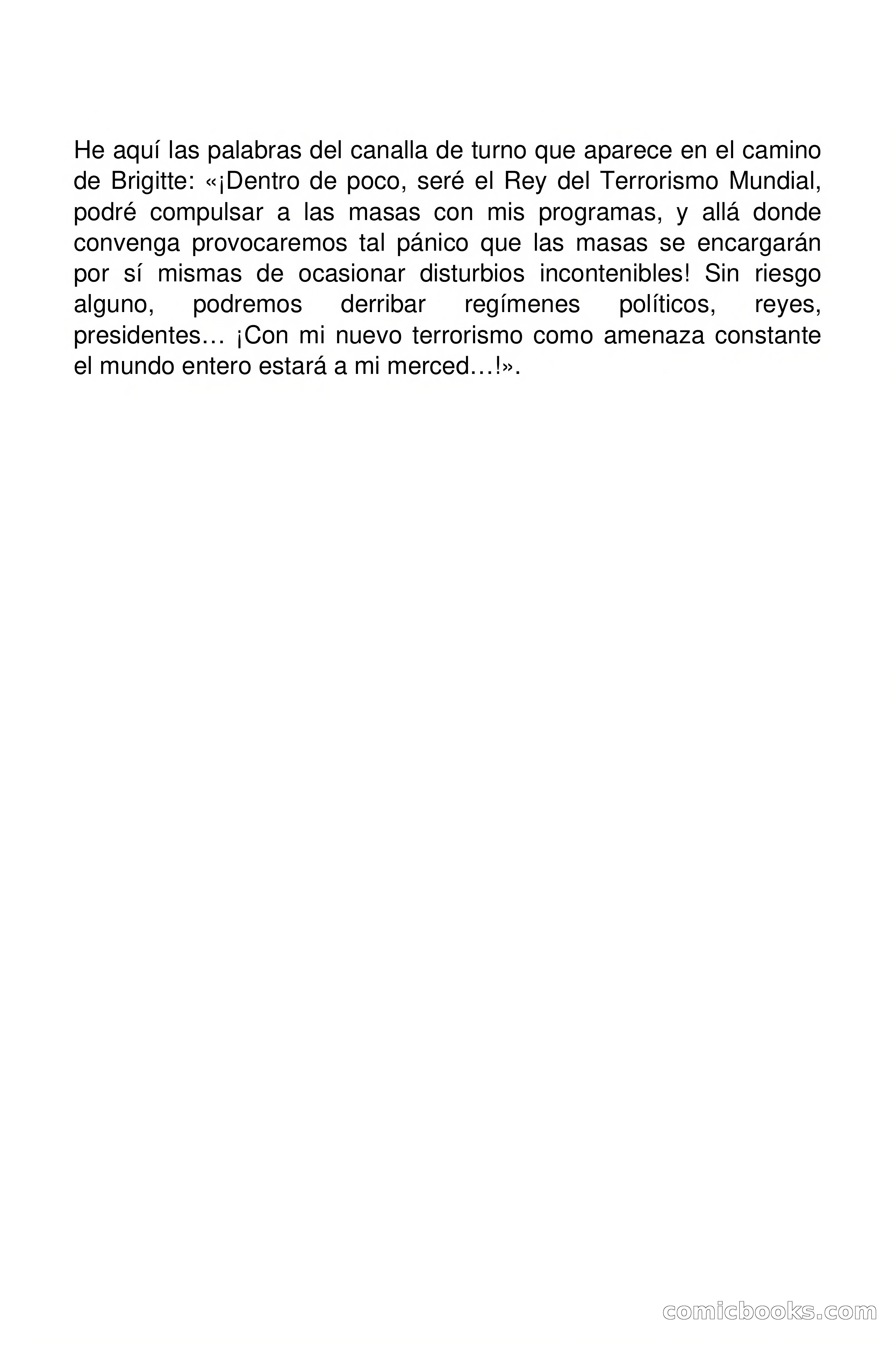 Brigitte en Acción: Nuevo terrorismo — page 2 of 84