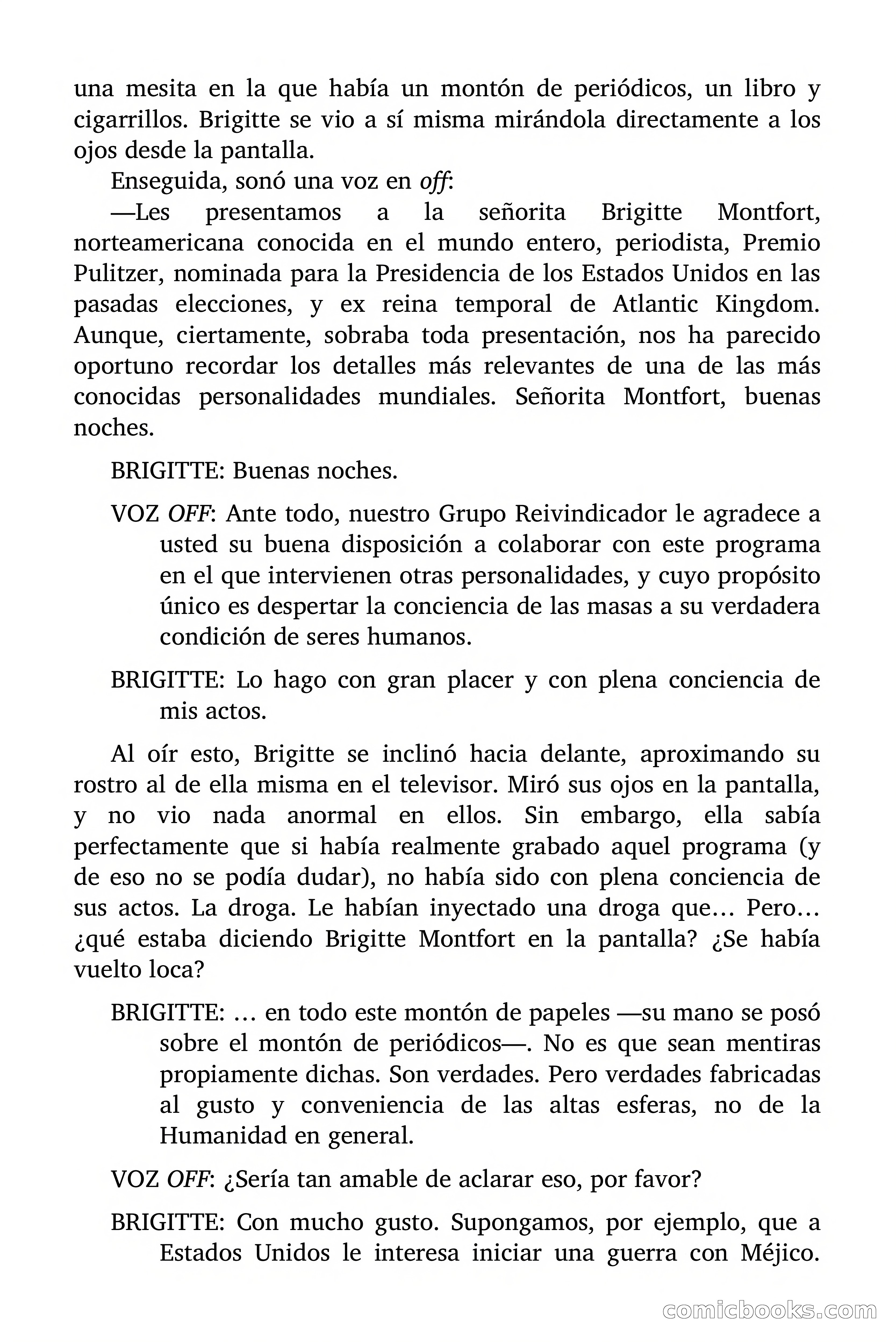 Brigitte en Acción: Nuevo terrorismo — page 37 of 84