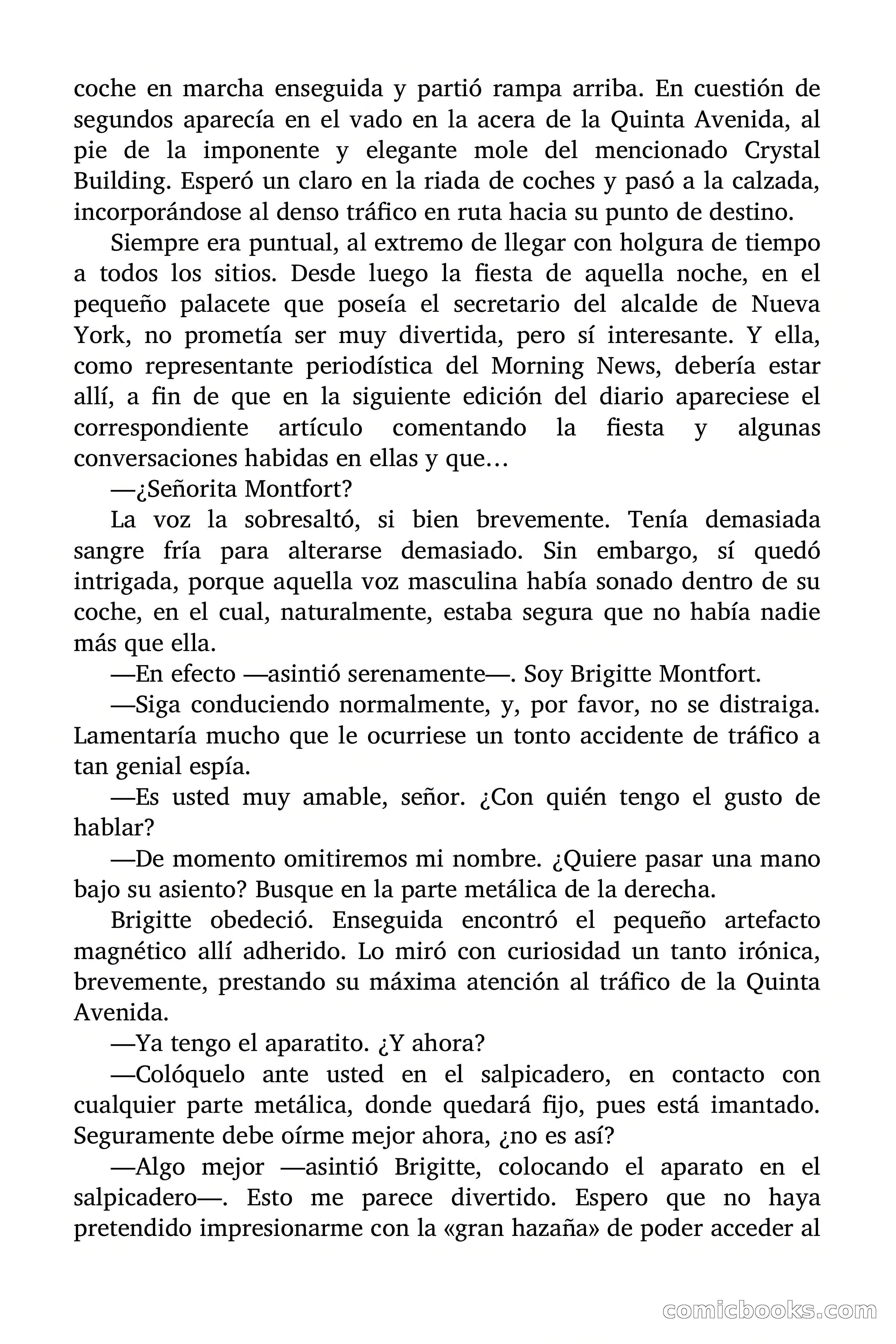 Brigitte en Acción: Contrato para una espía — page 7 of 96