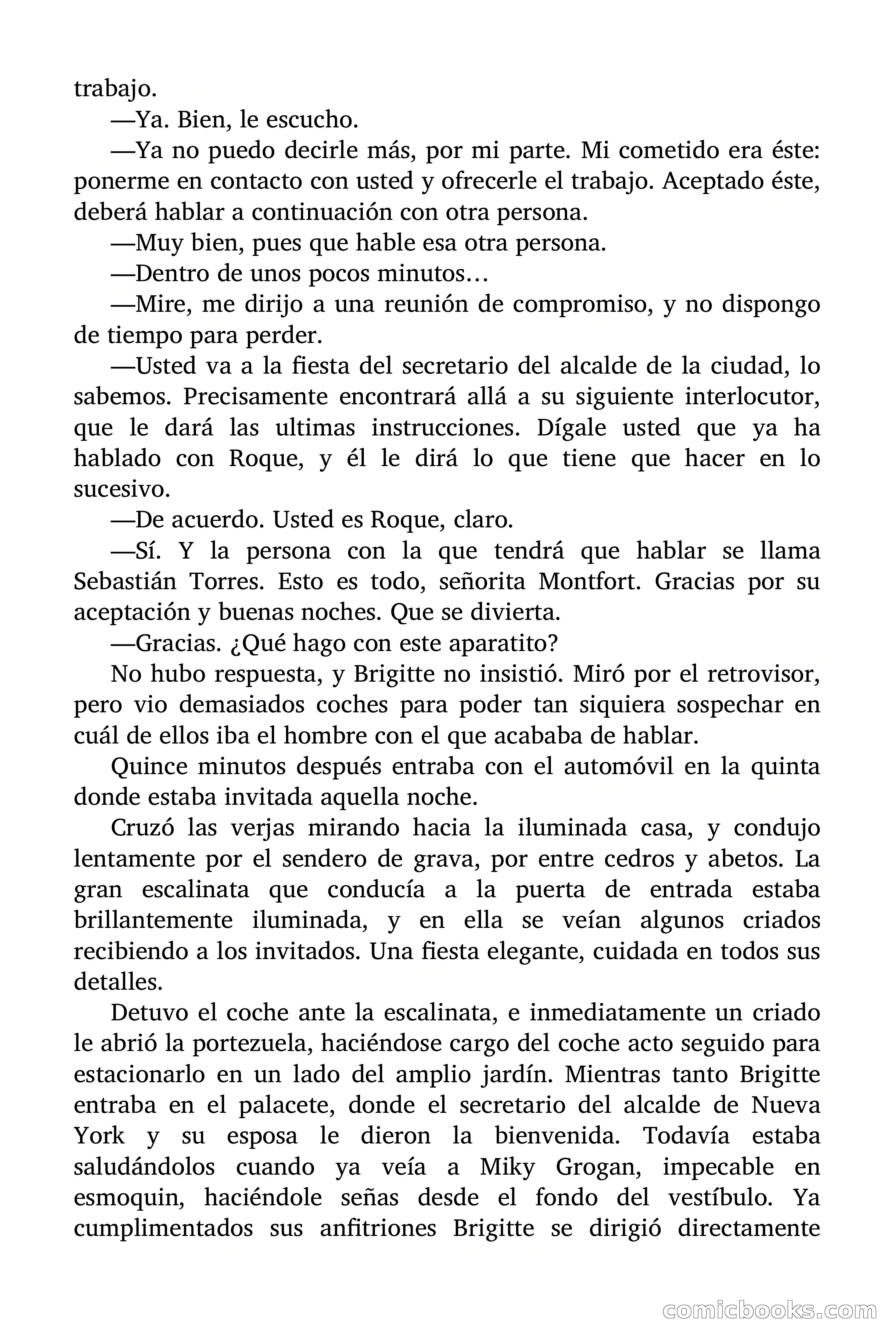 Brigitte en Acción: Contrato para una espía — page 10 of 96