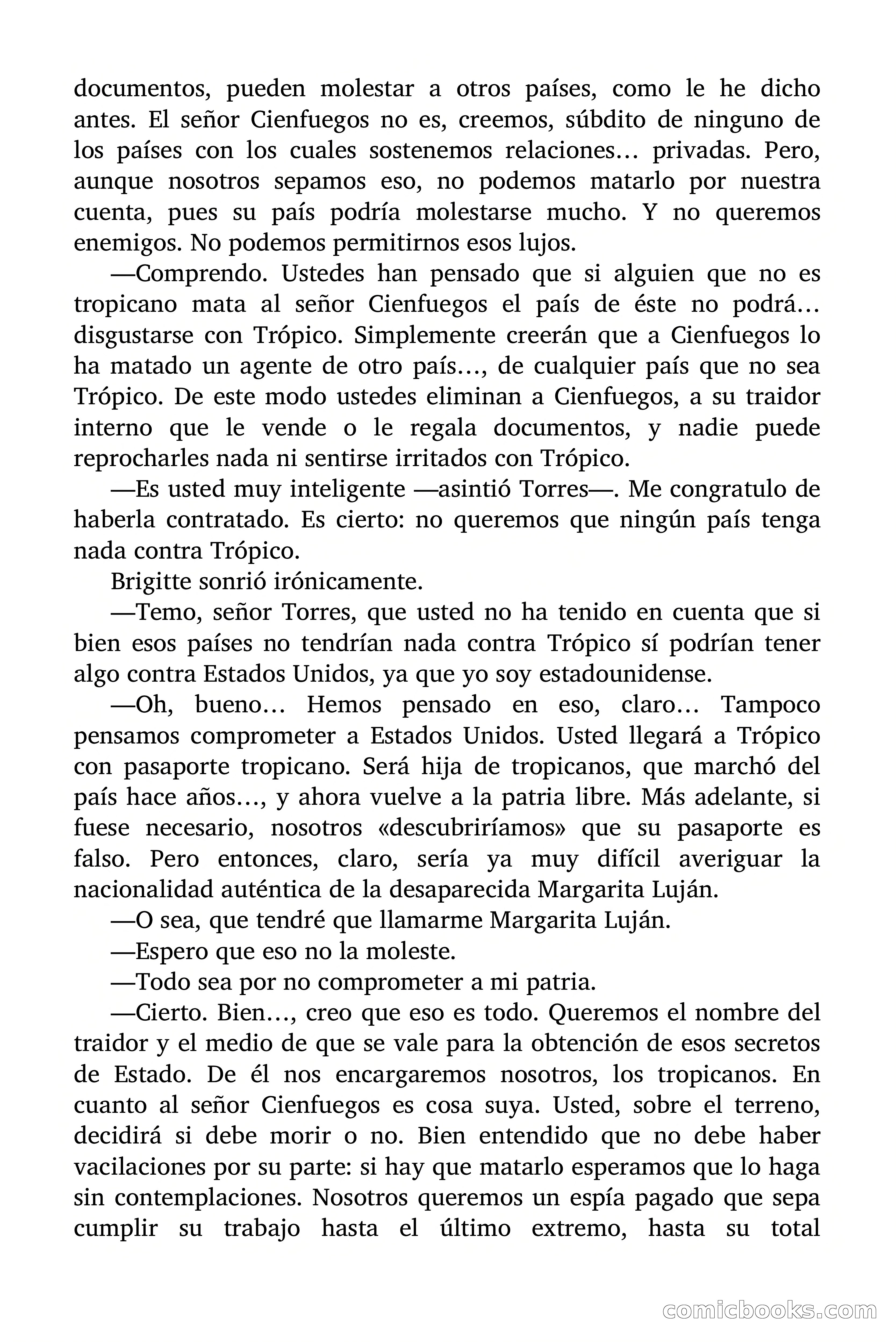 Brigitte en Acción: Contrato para una espía — page 16 of 96