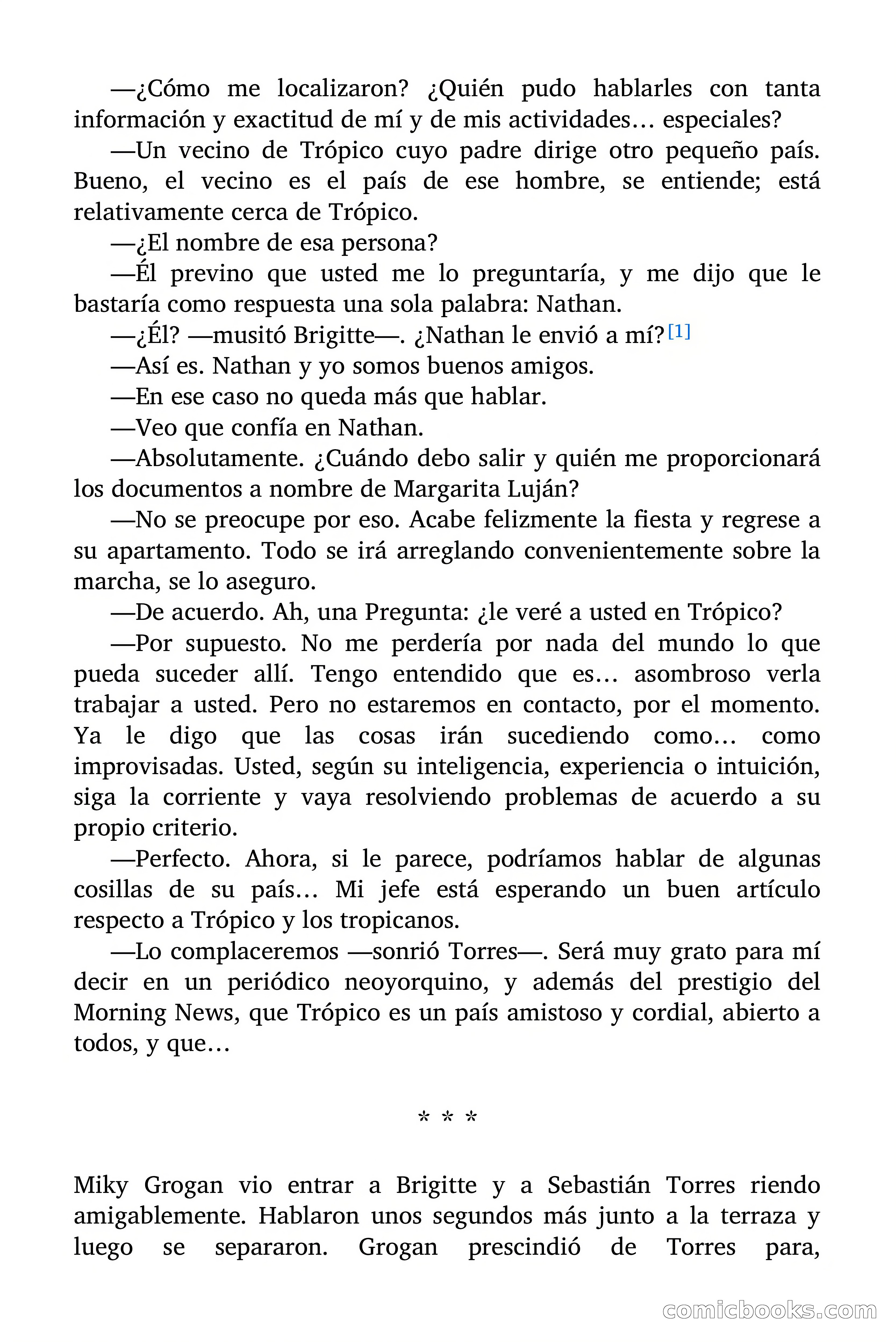 Brigitte en Acción: Contrato para una espía — page 18 of 96