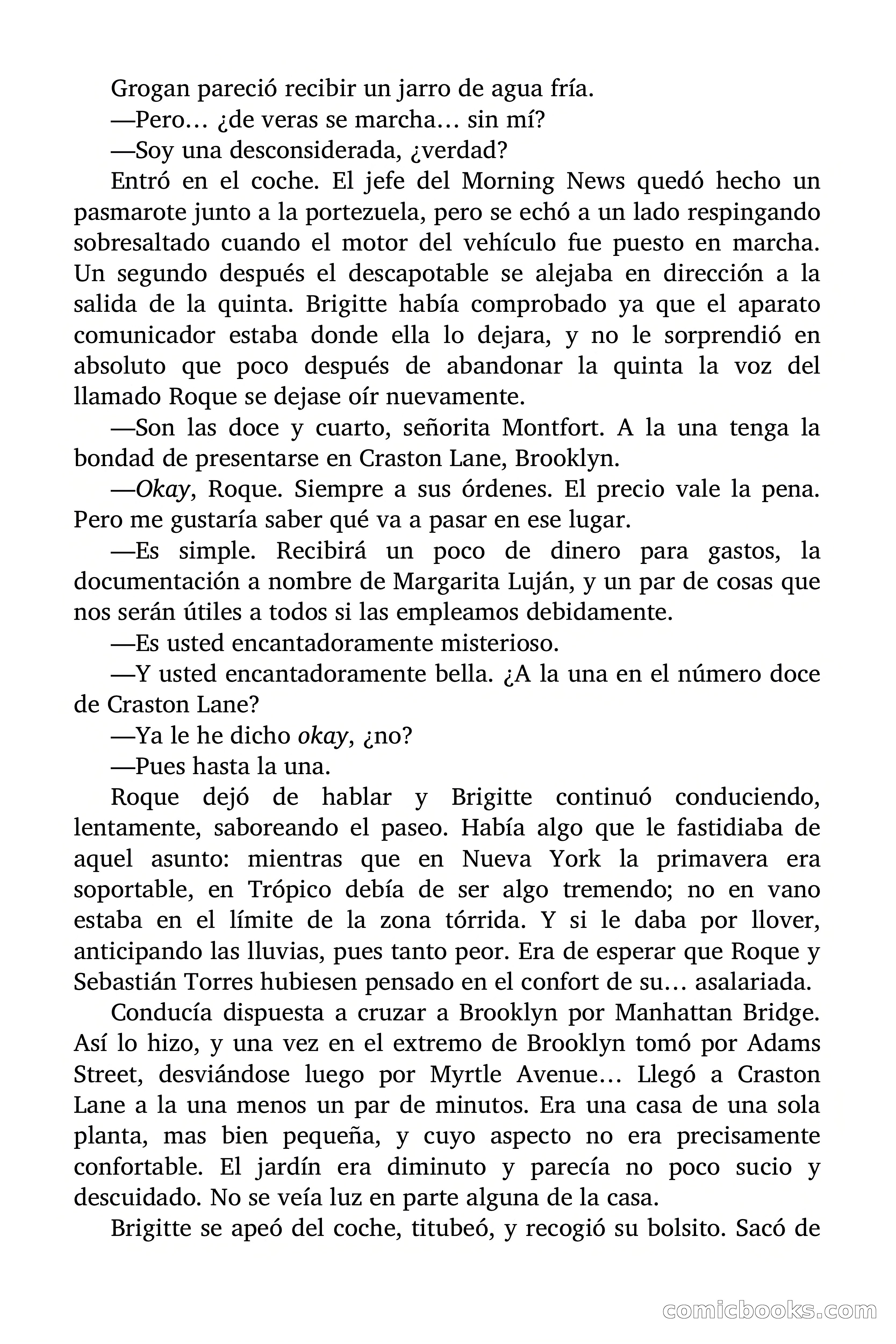 Brigitte en Acción: Contrato para una espía — page 20 of 96