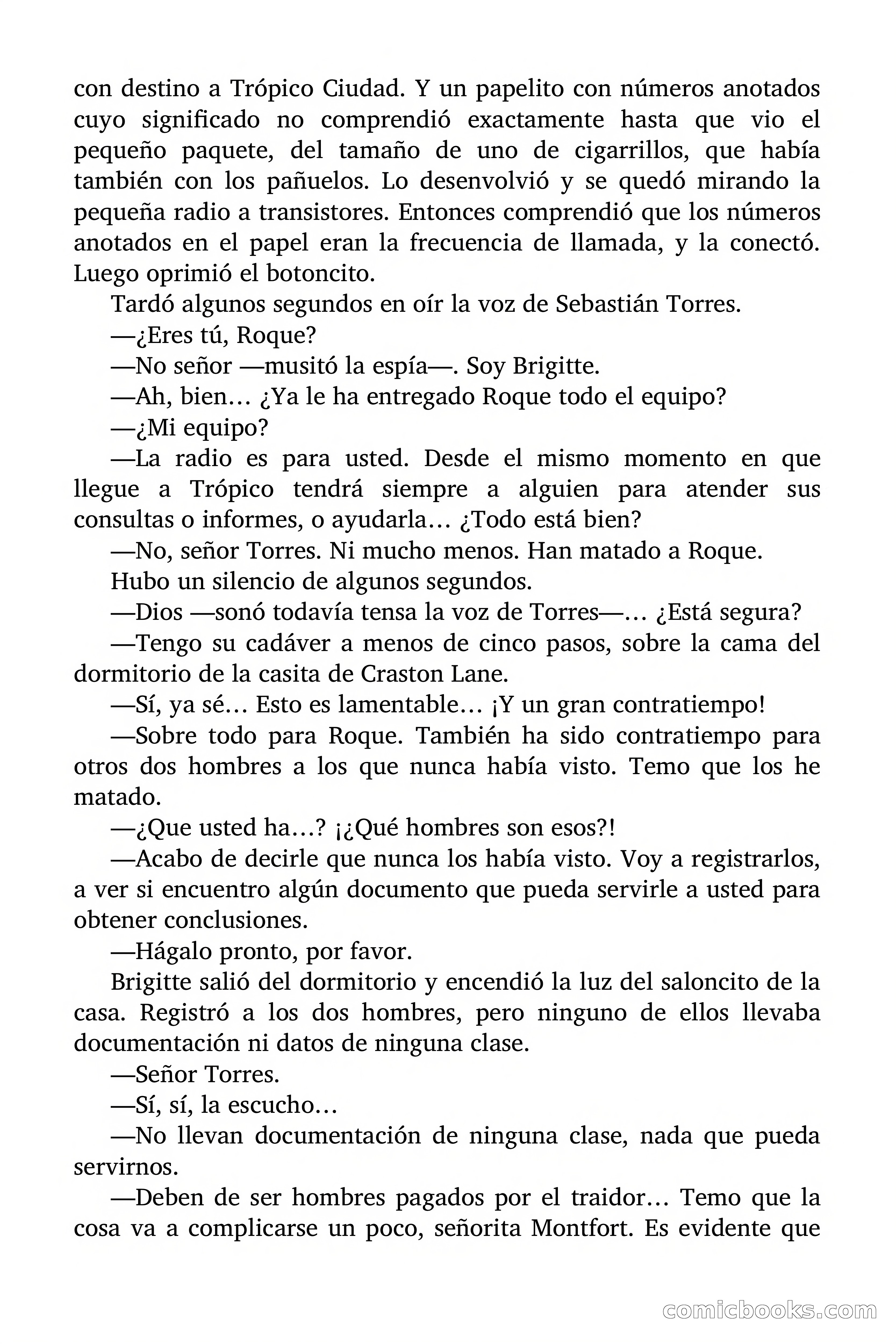 Brigitte en Acción: Contrato para una espía — page 24 of 96