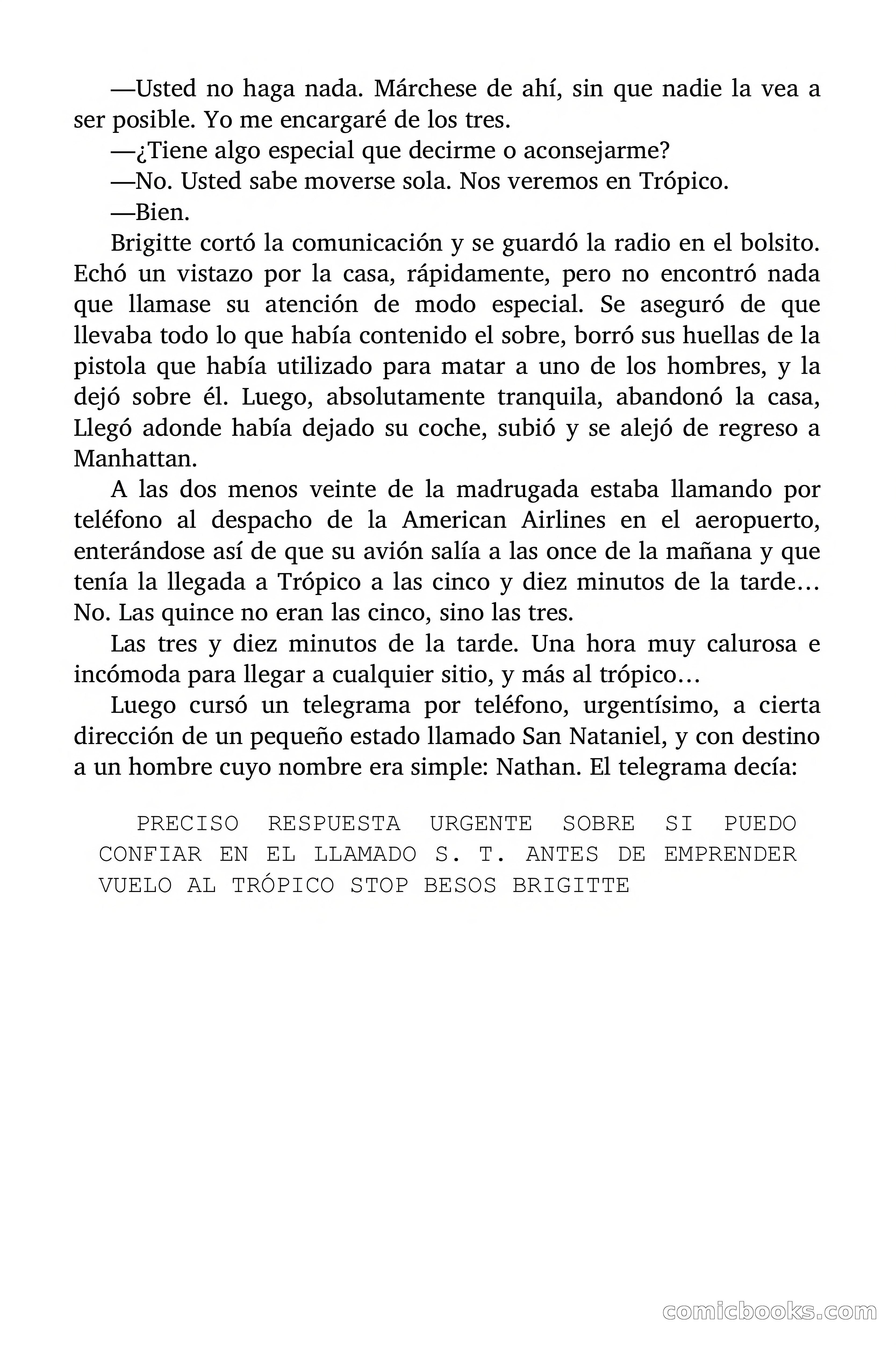Brigitte en Acción: Contrato para una espía — page 26 of 96