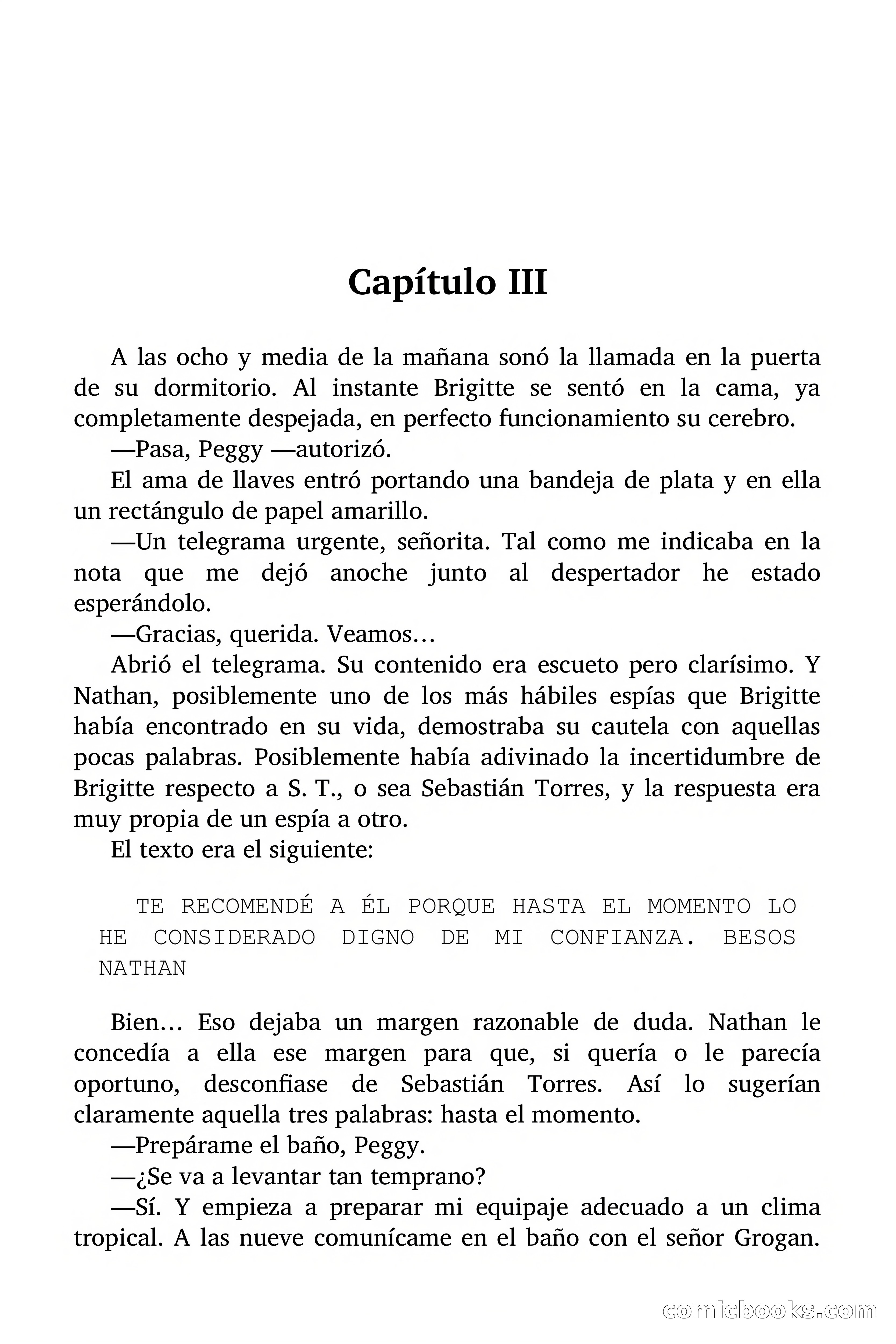 Brigitte en Acción: Contrato para una espía — page 27 of 96