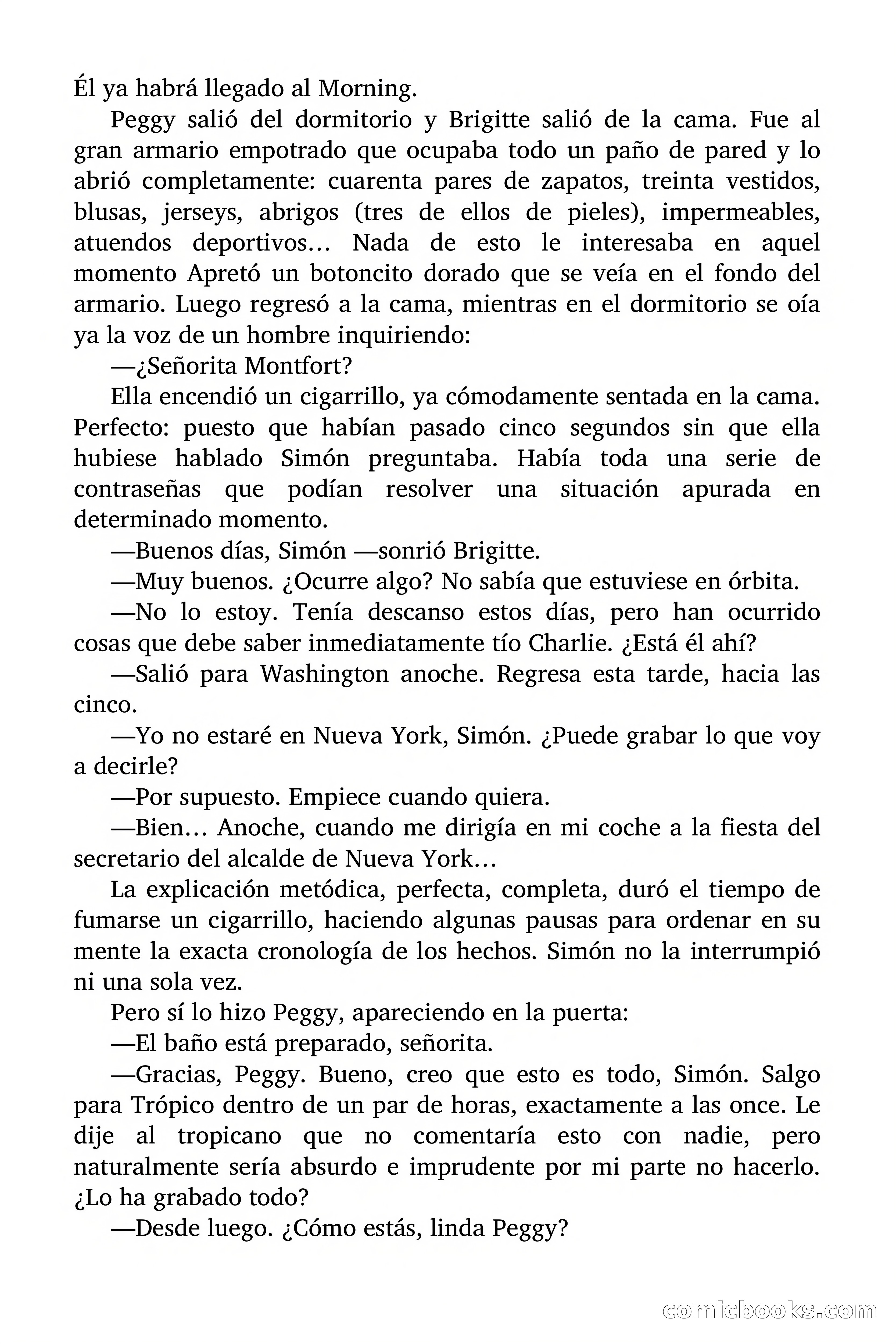 Brigitte en Acción: Contrato para una espía — page 28 of 96