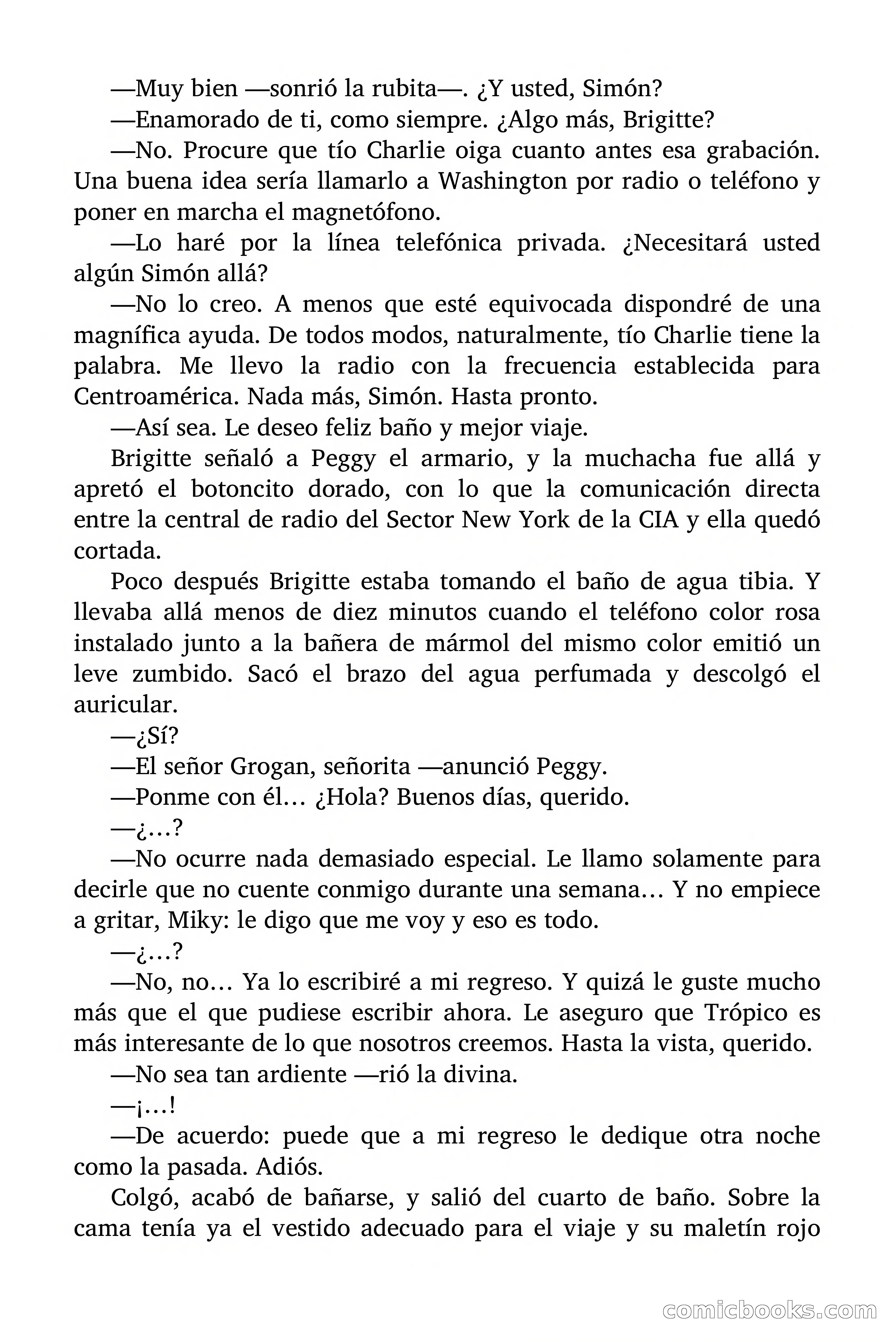 Brigitte en Acción: Contrato para una espía — page 29 of 96