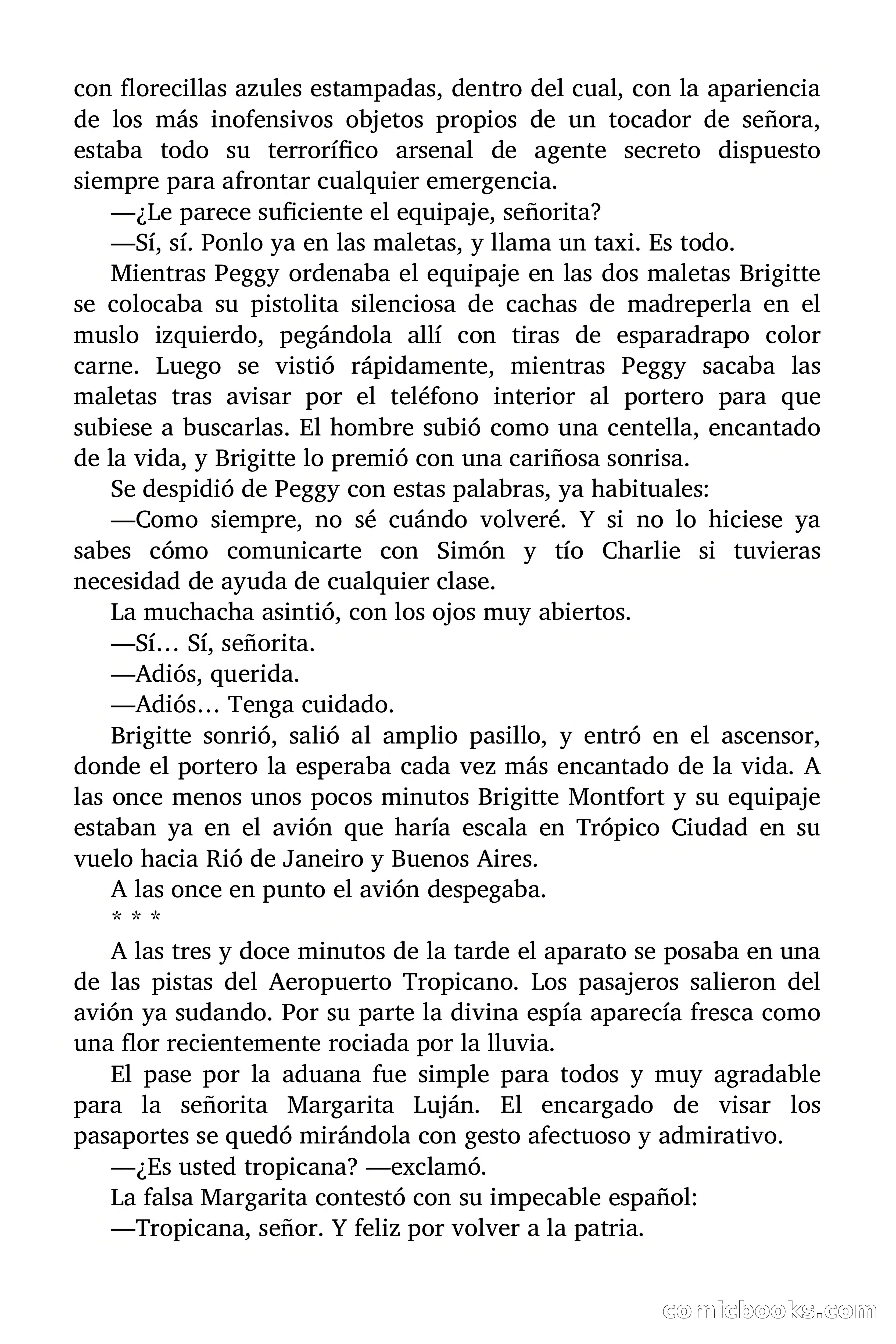 Brigitte en Acción: Contrato para una espía — page 30 of 96