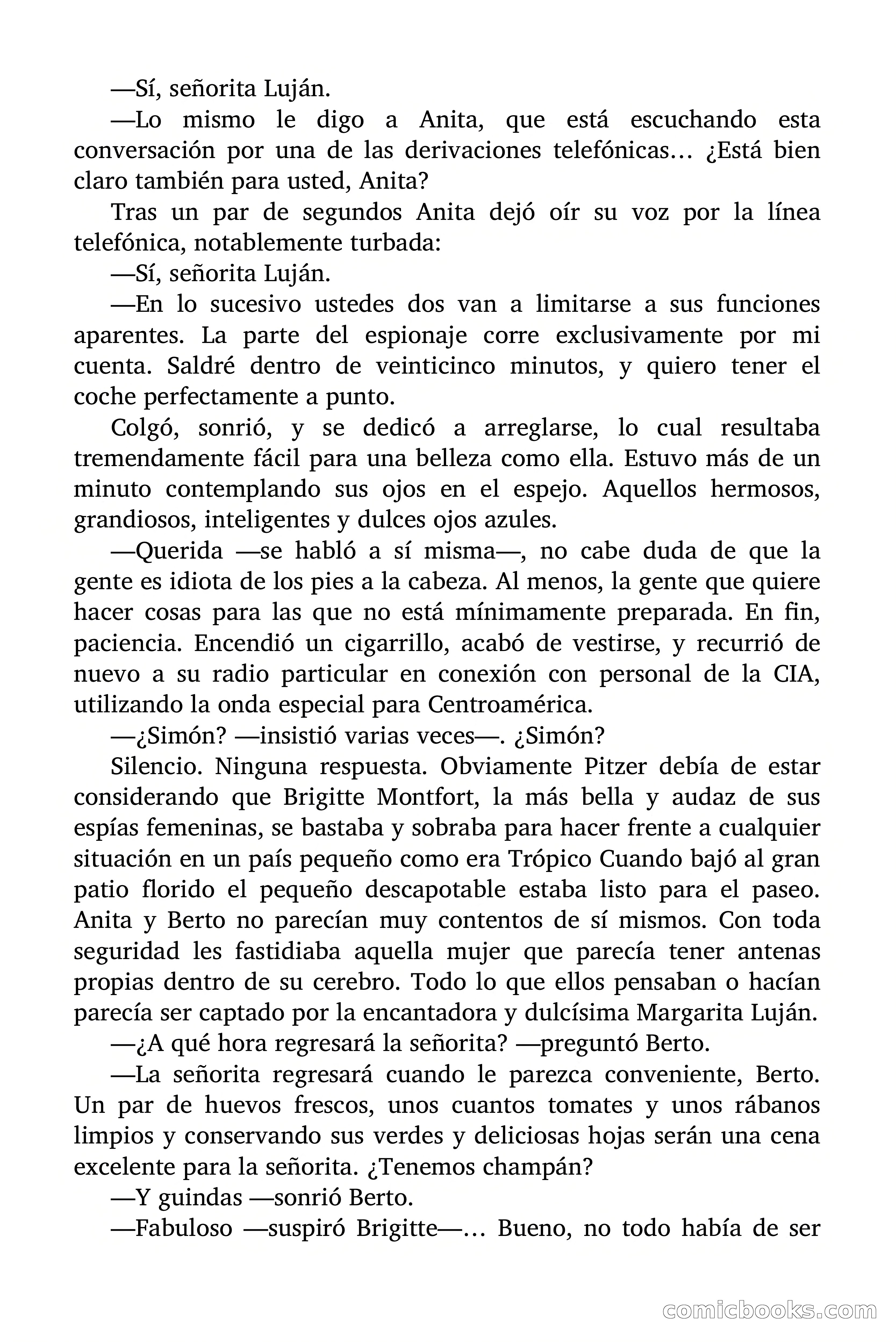 Brigitte en Acción: Contrato para una espía — page 36 of 96