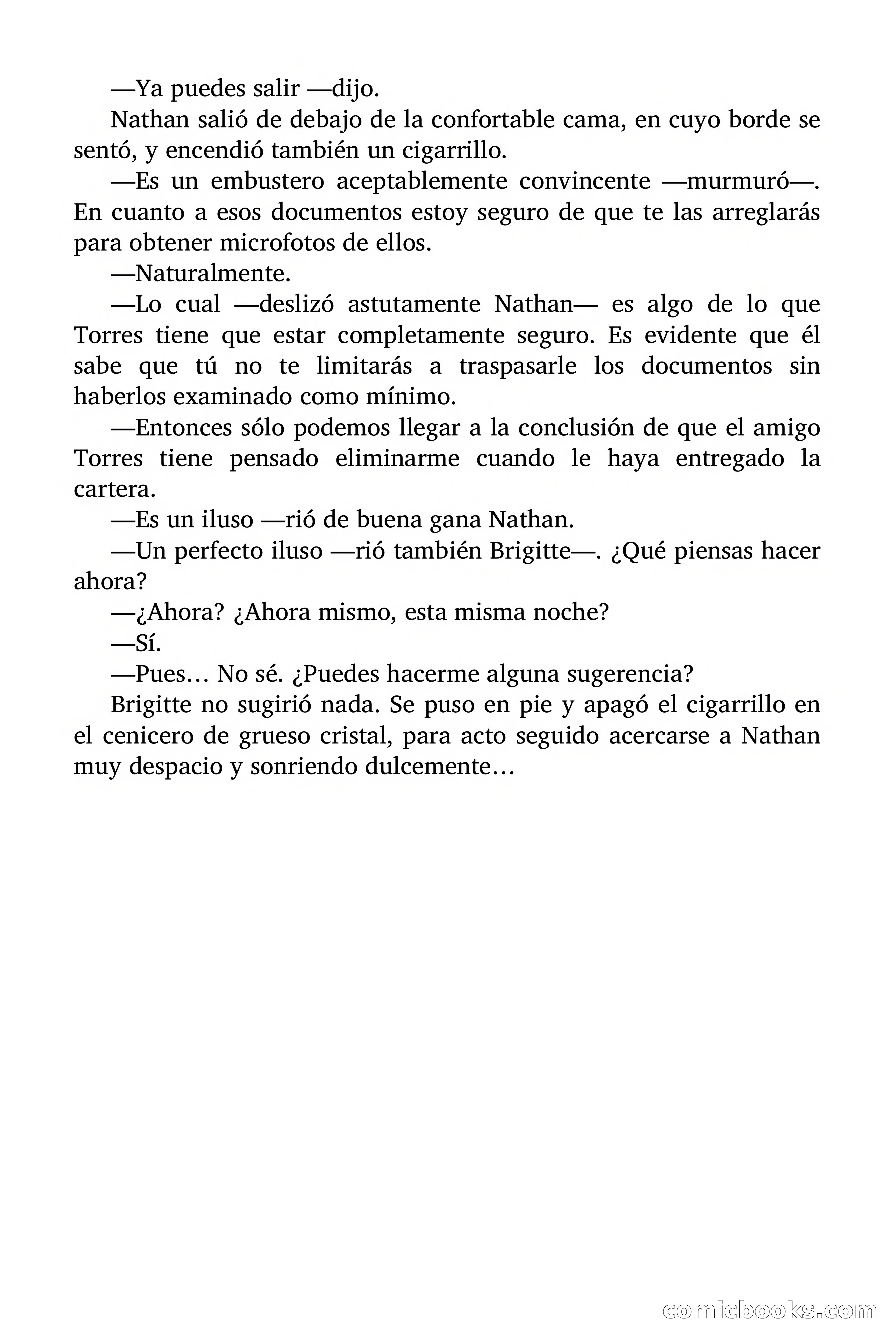 Brigitte en Acción: Contrato para una espía — page 54 of 96