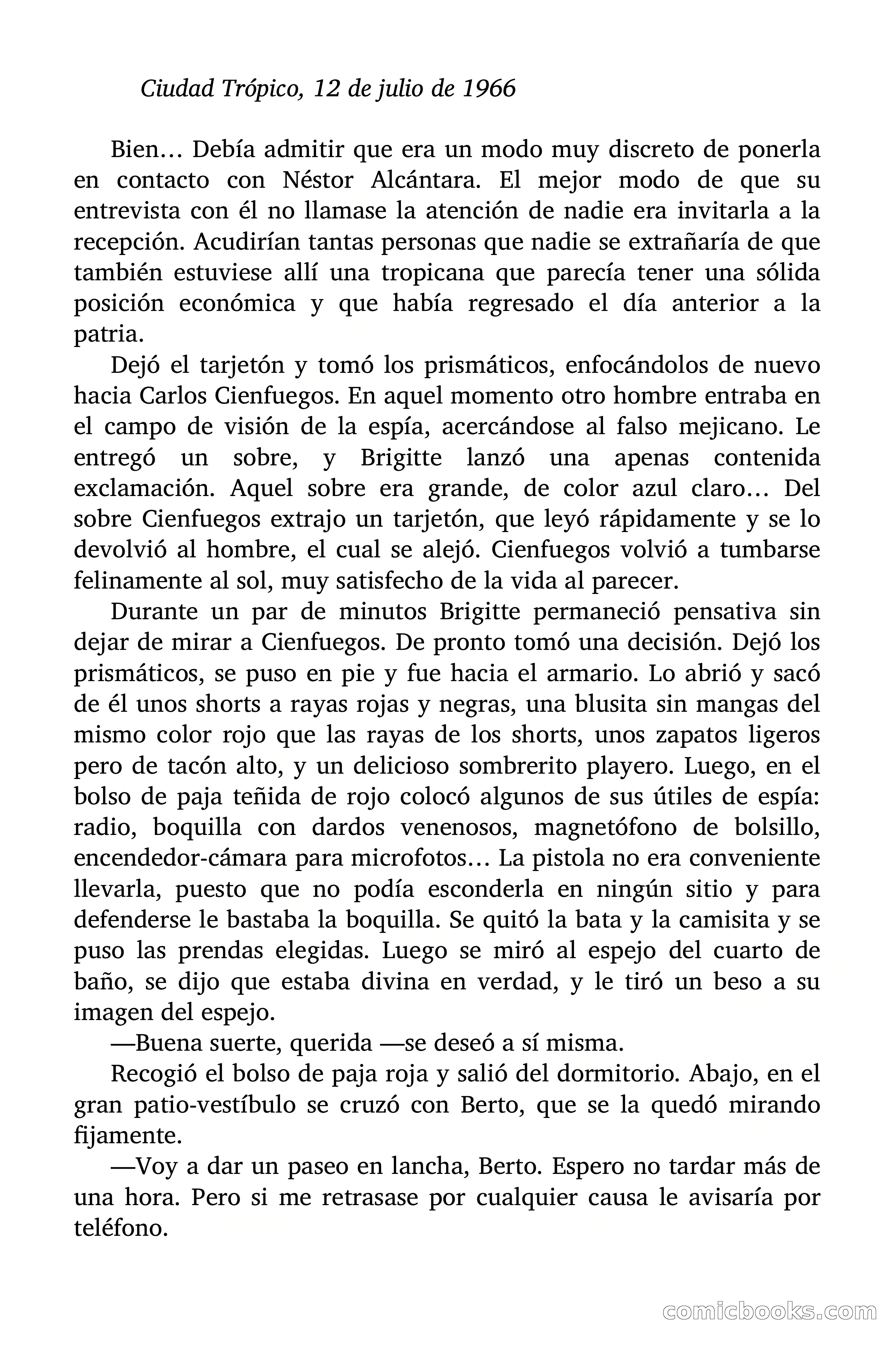 Brigitte en Acción: Contrato para una espía — page 56 of 96