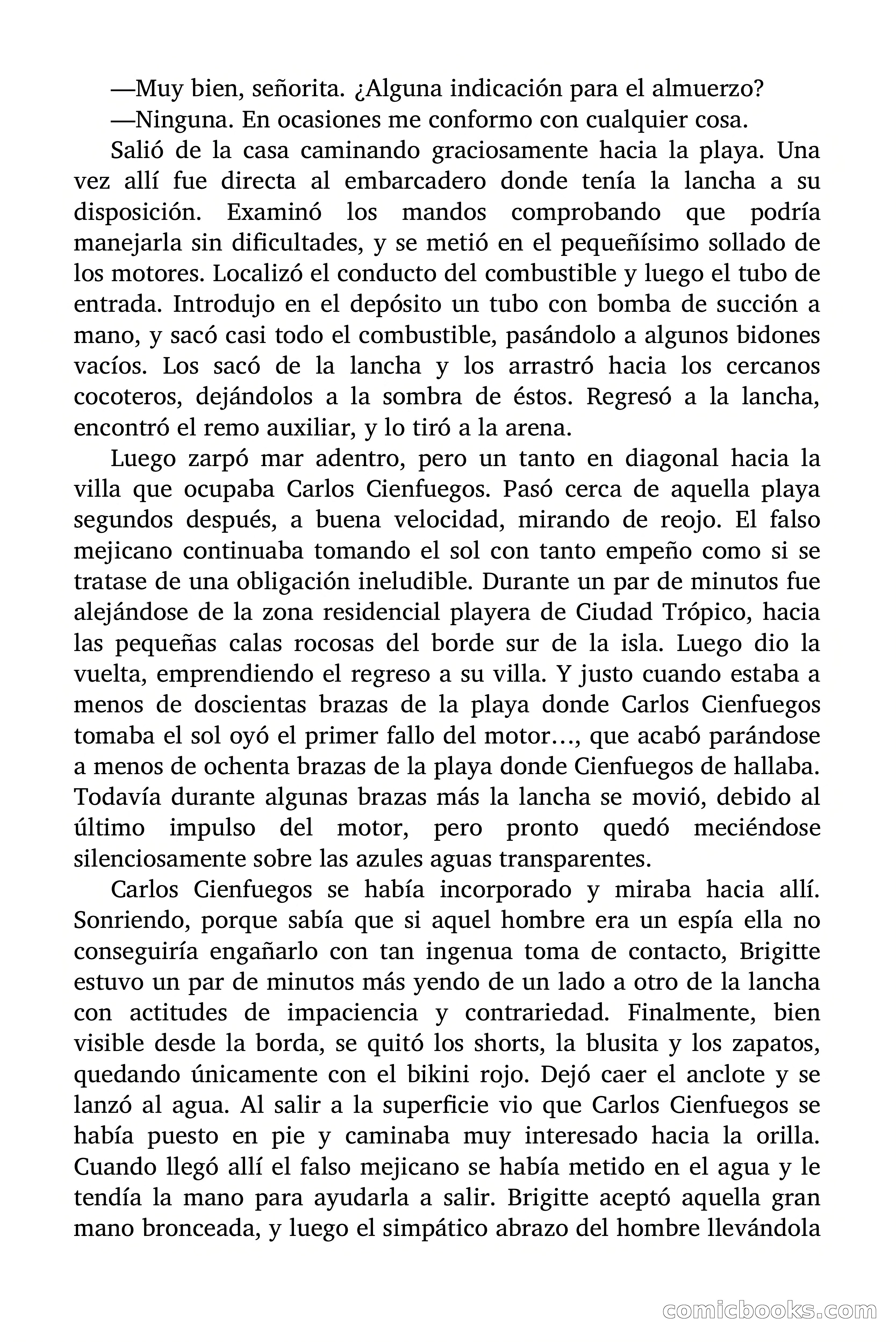 Brigitte en Acción: Contrato para una espía — page 57 of 96