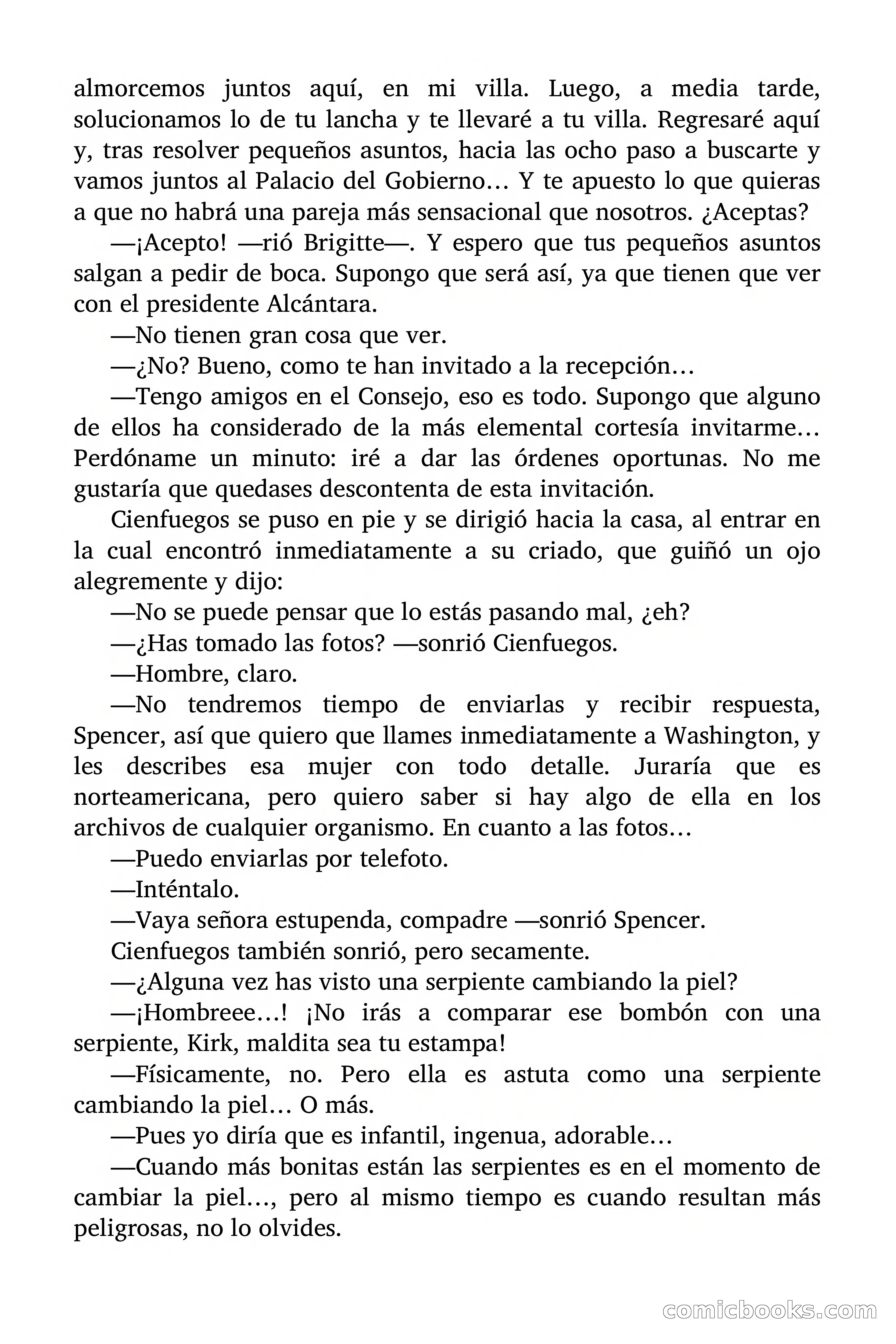 Brigitte en Acción: Contrato para una espía — page 62 of 96