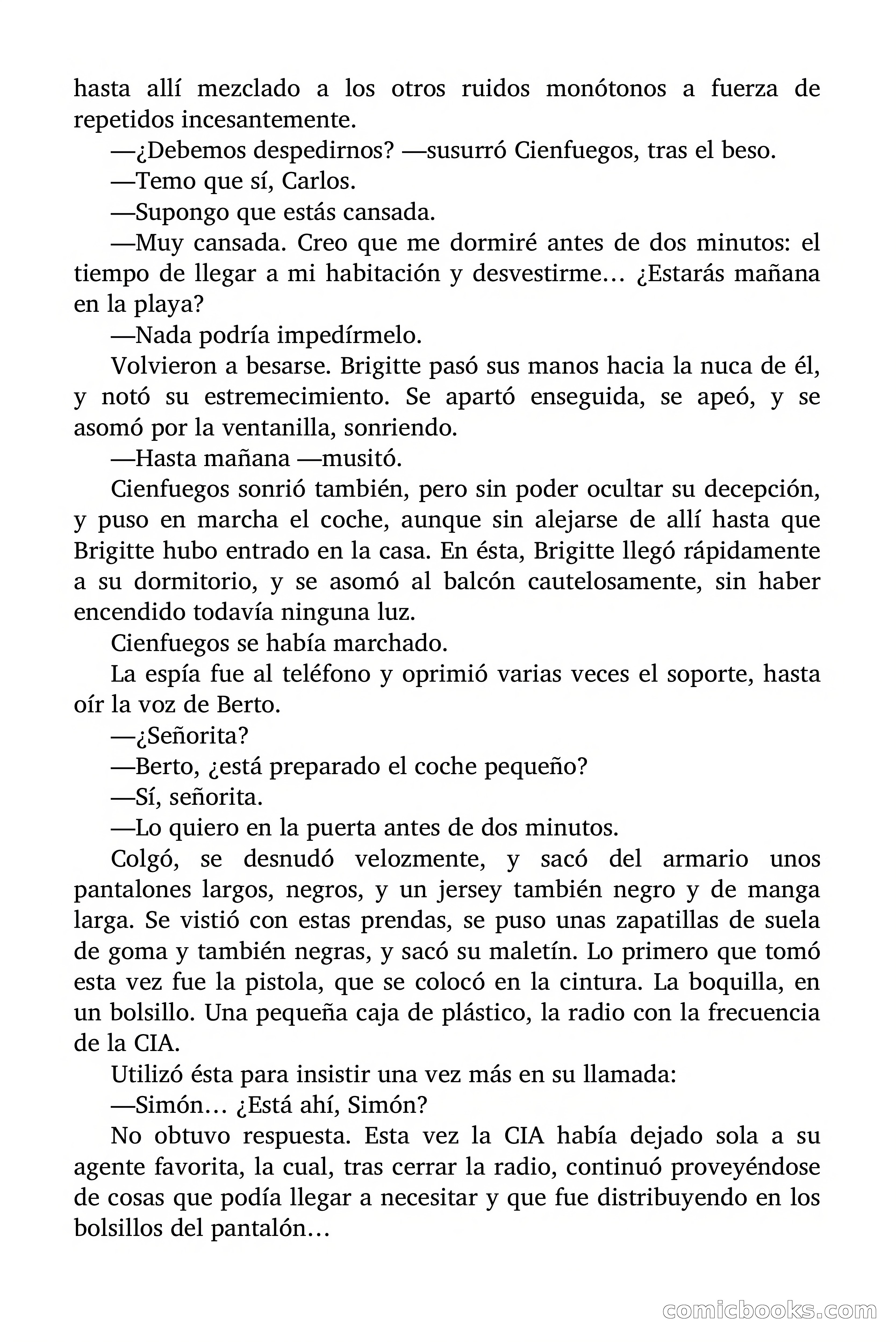 Brigitte en Acción: Contrato para una espía — page 72 of 96
