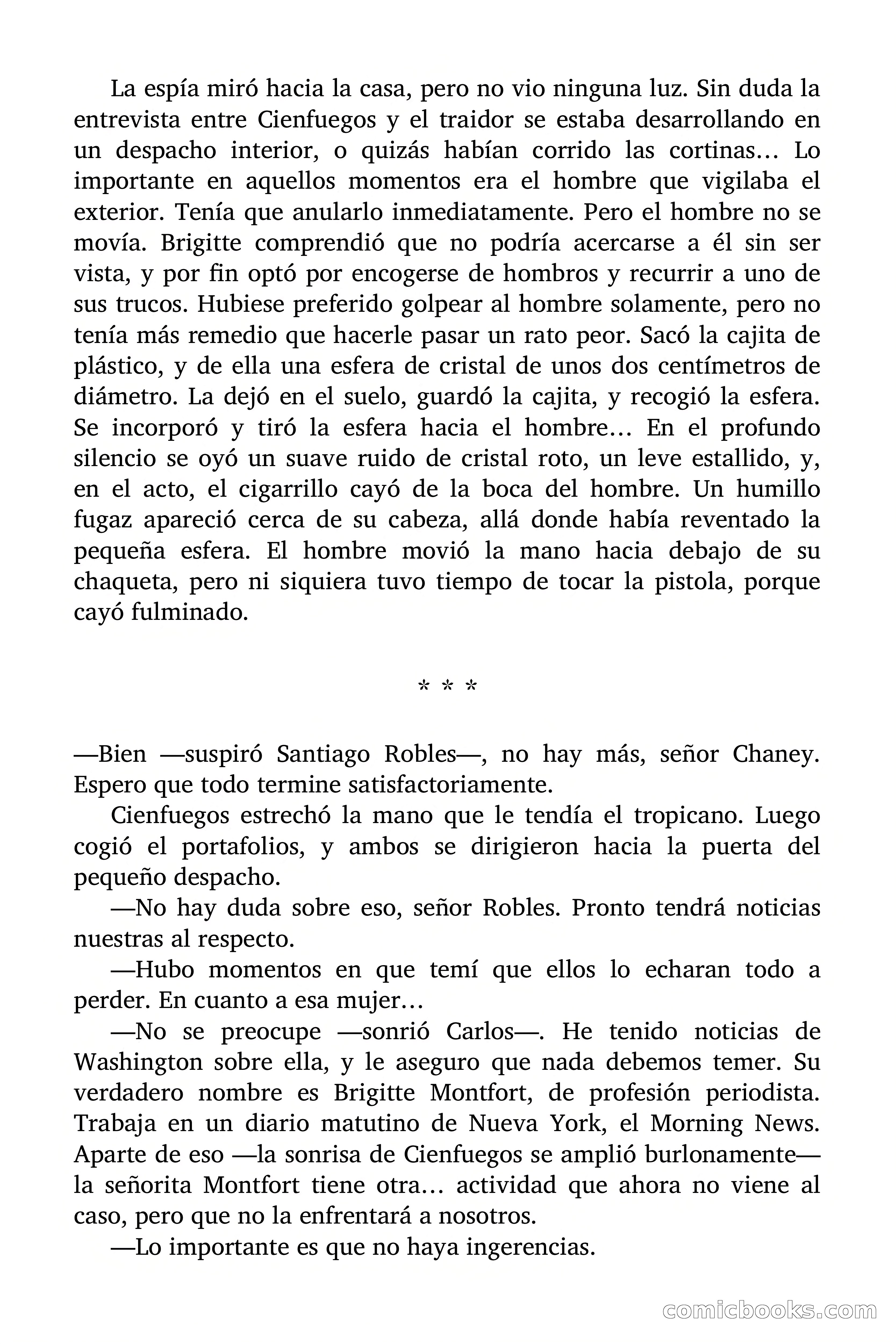 Brigitte en Acción: Contrato para una espía — page 75 of 96