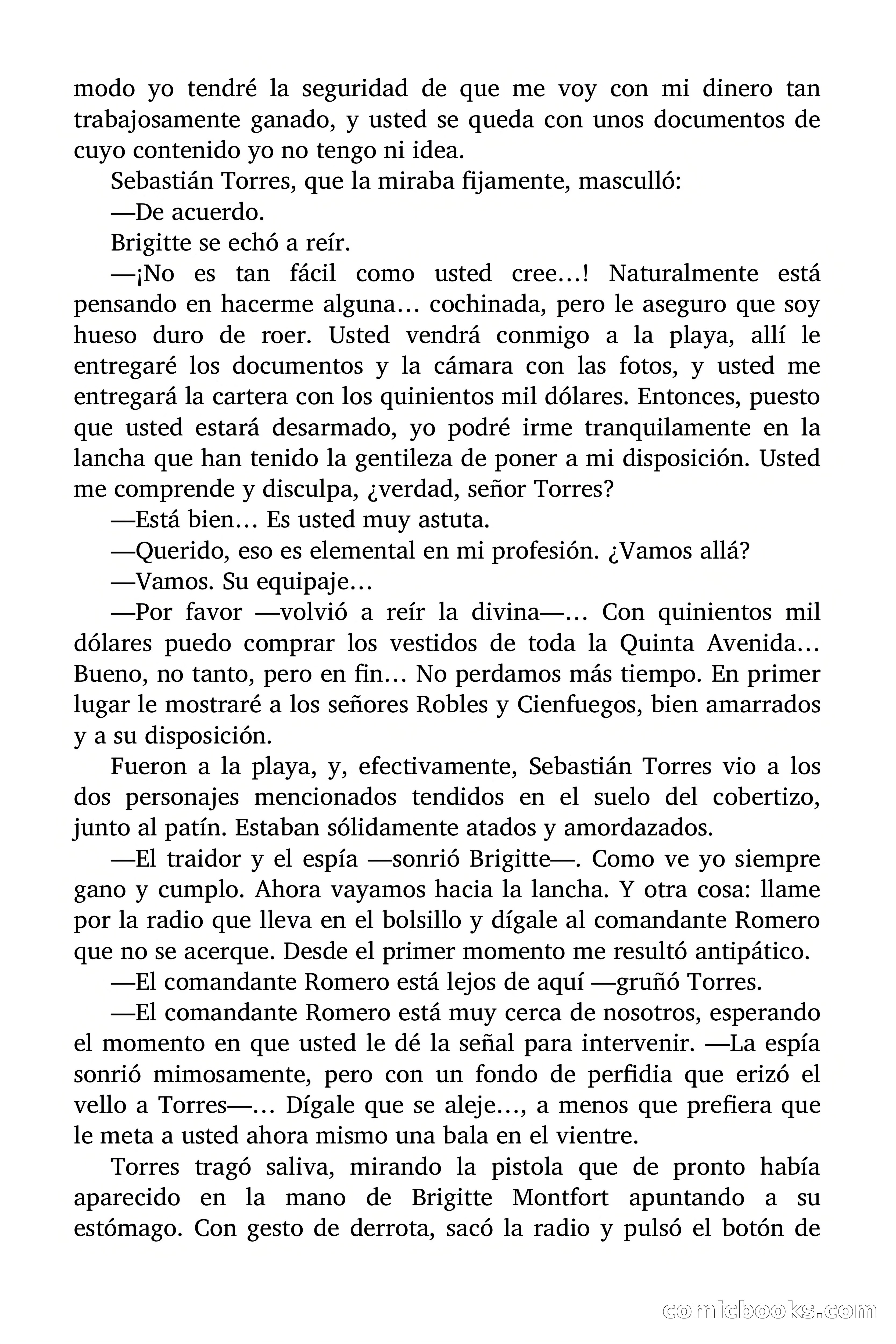 Brigitte en Acción: Contrato para una espía — page 80 of 96