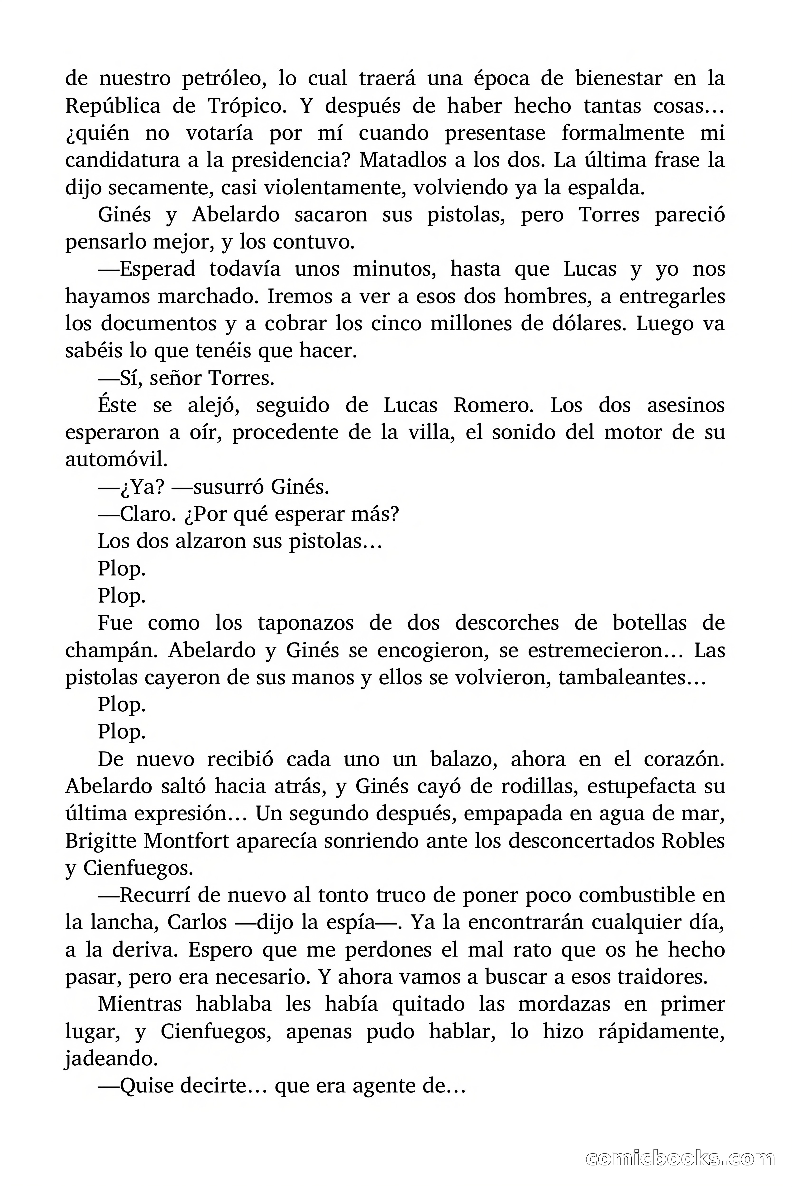 Brigitte en Acción: Contrato para una espía — page 84 of 96