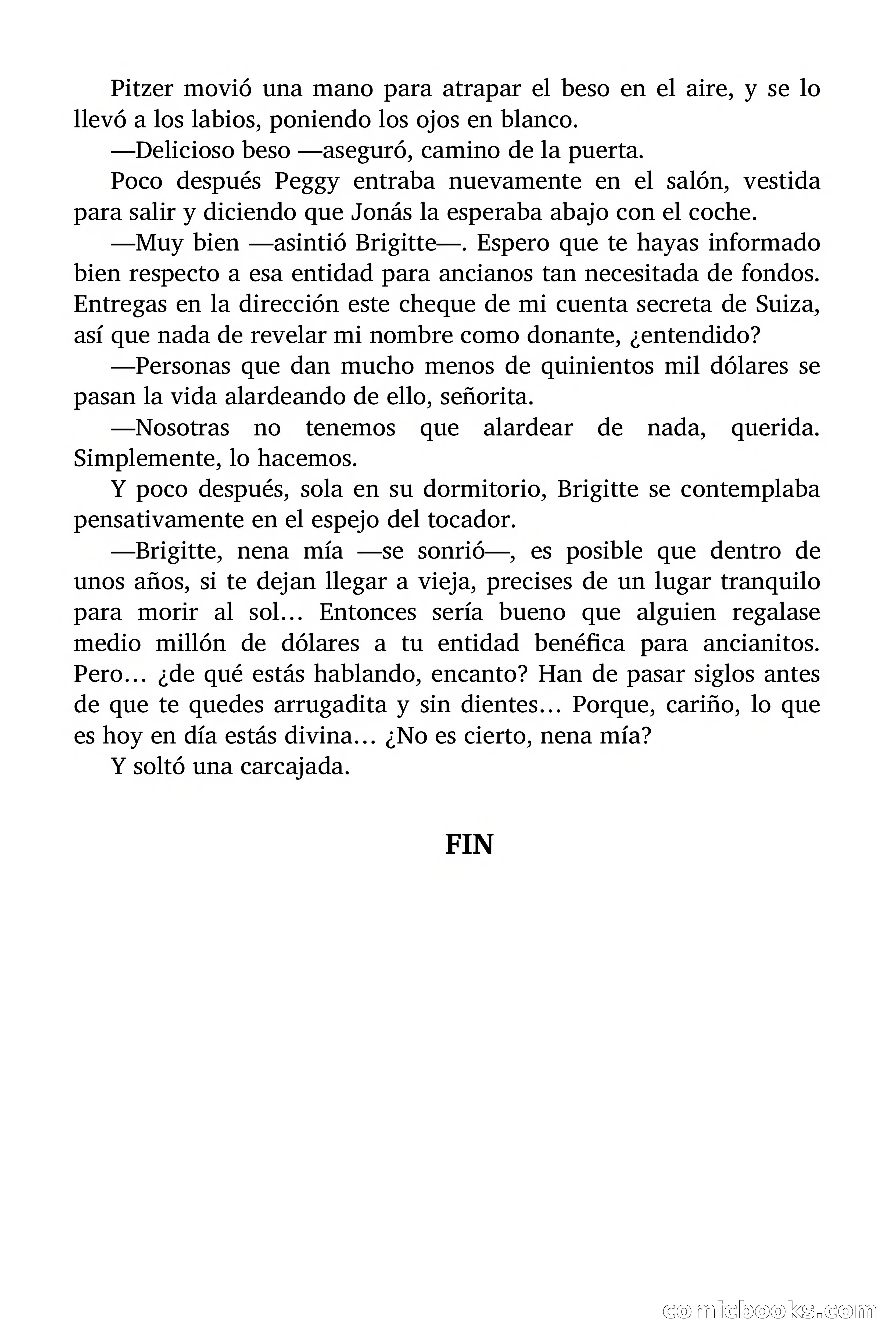 Brigitte en Acción: Contrato para una espía — page 92 of 96