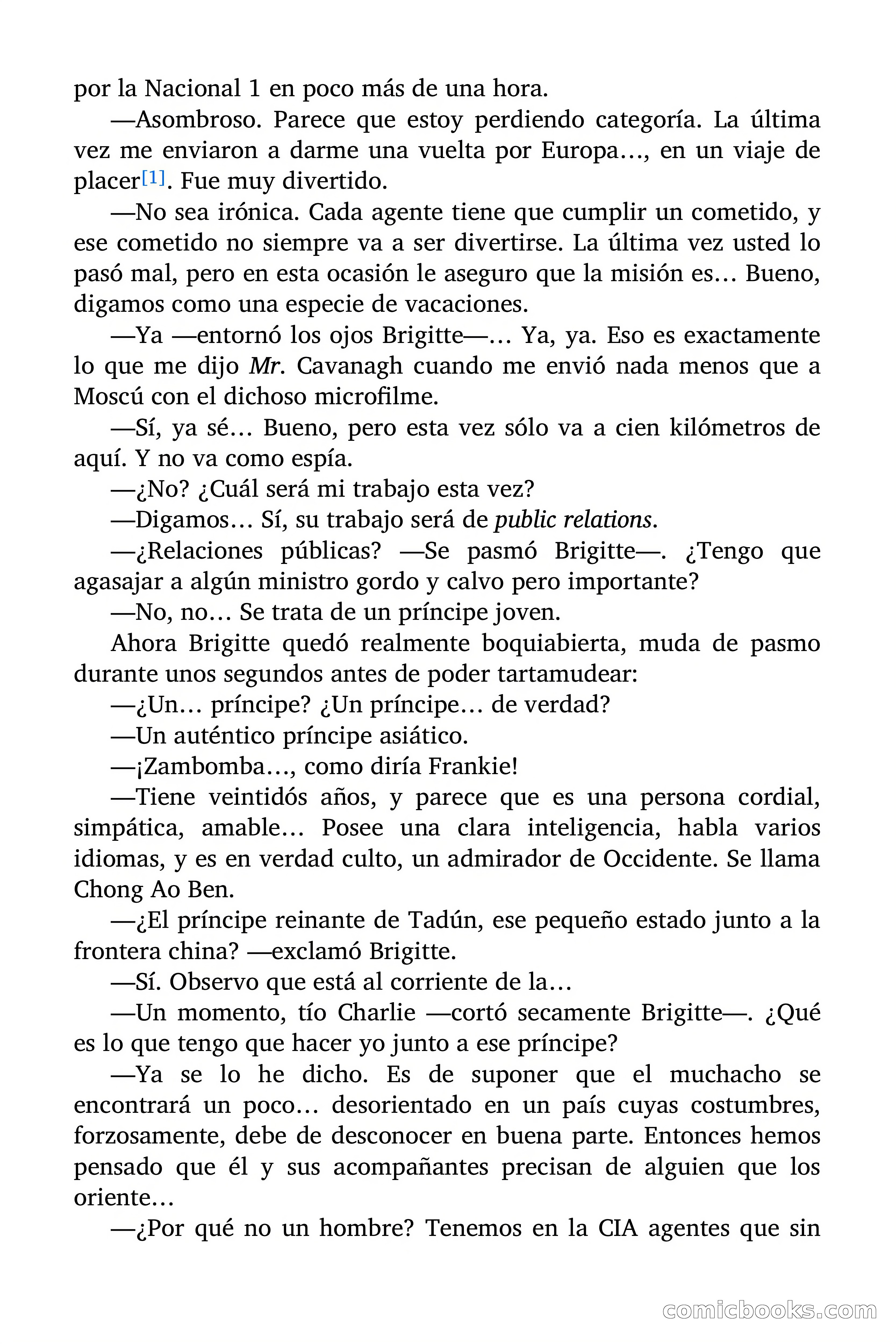 Brigitte en Acción: El príncipe y la reina — page 11 of 90