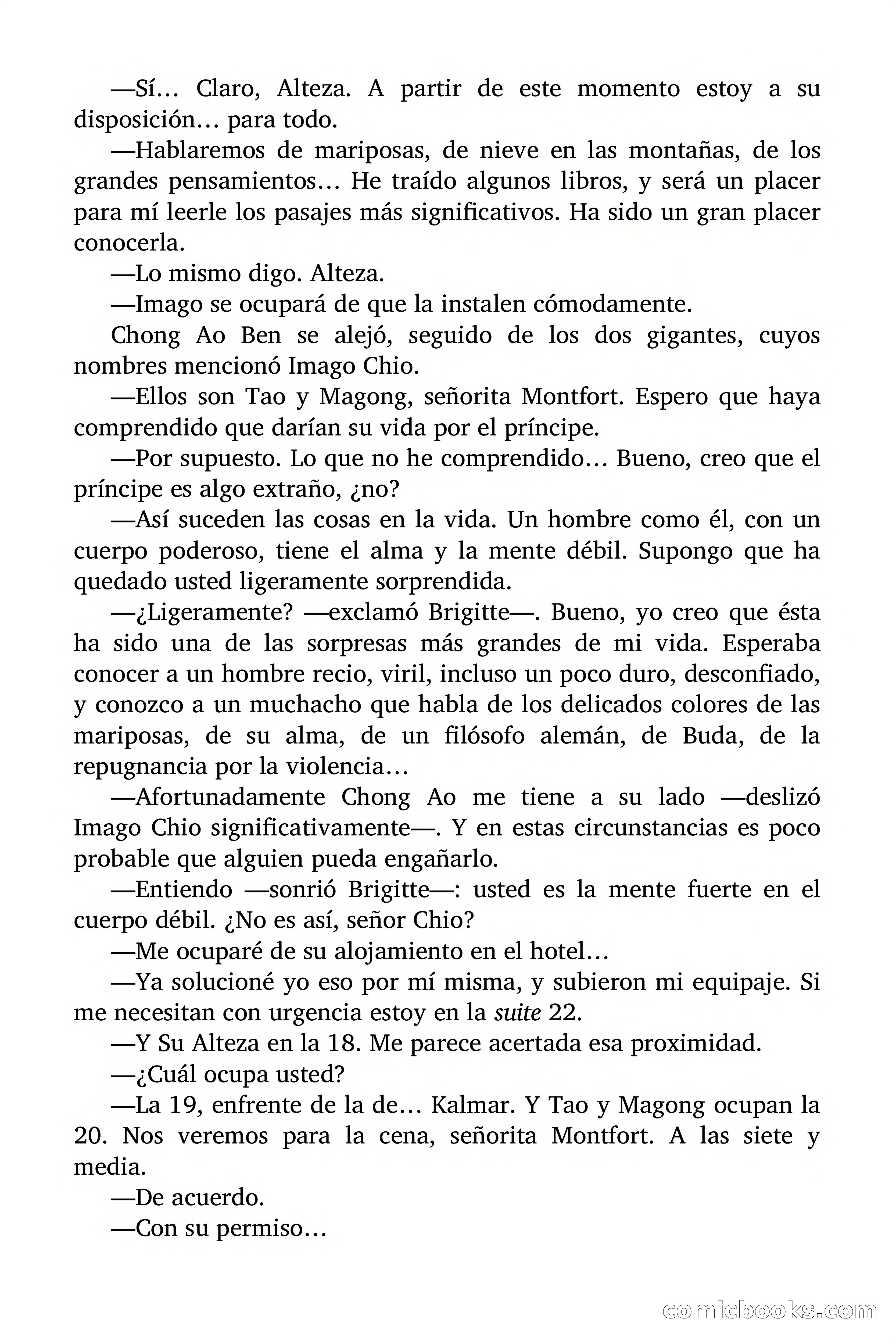 Brigitte en Acción: El príncipe y la reina — page 22 of 90