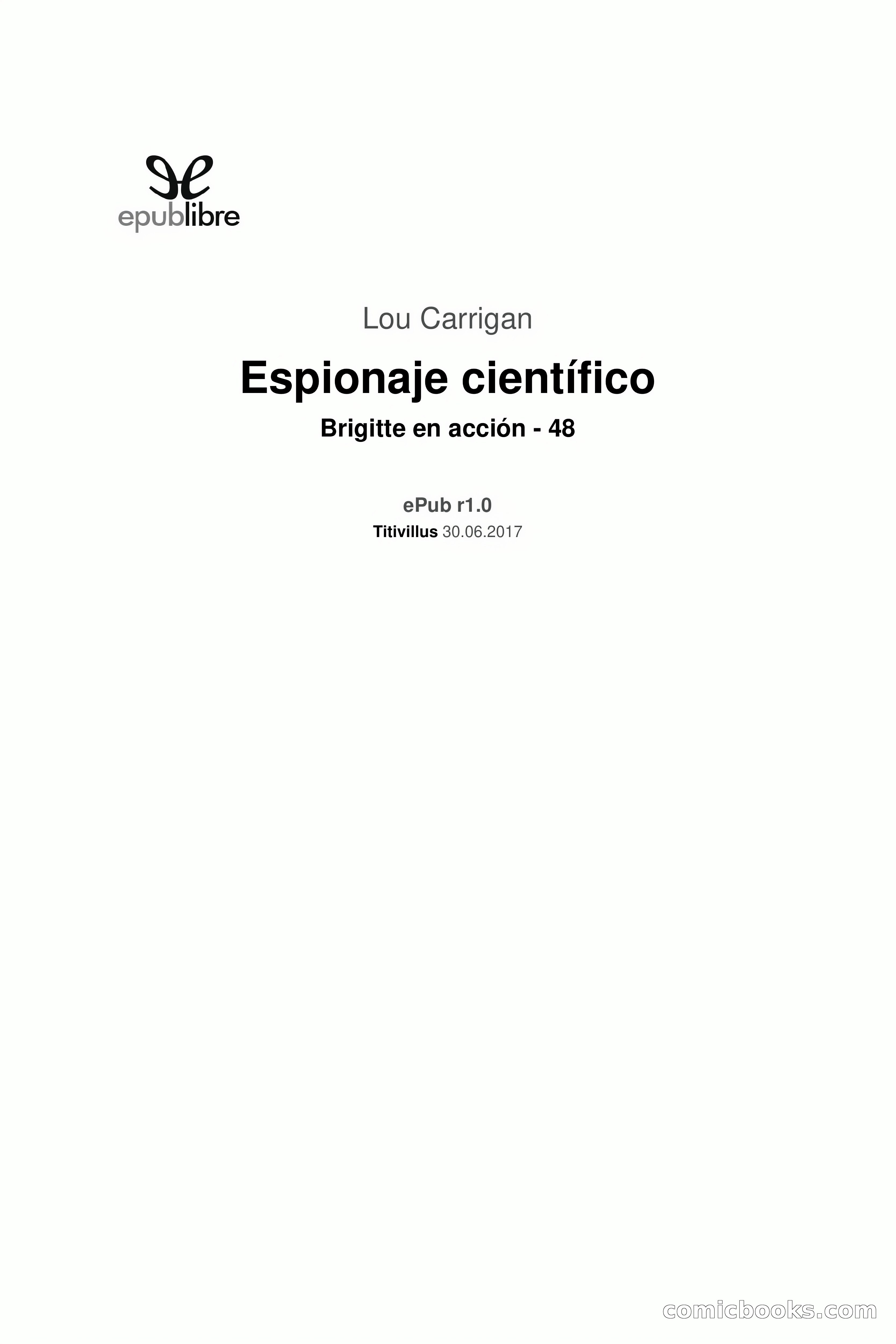 Brigitte en Acción: Espionaje científico — page 3 of 98