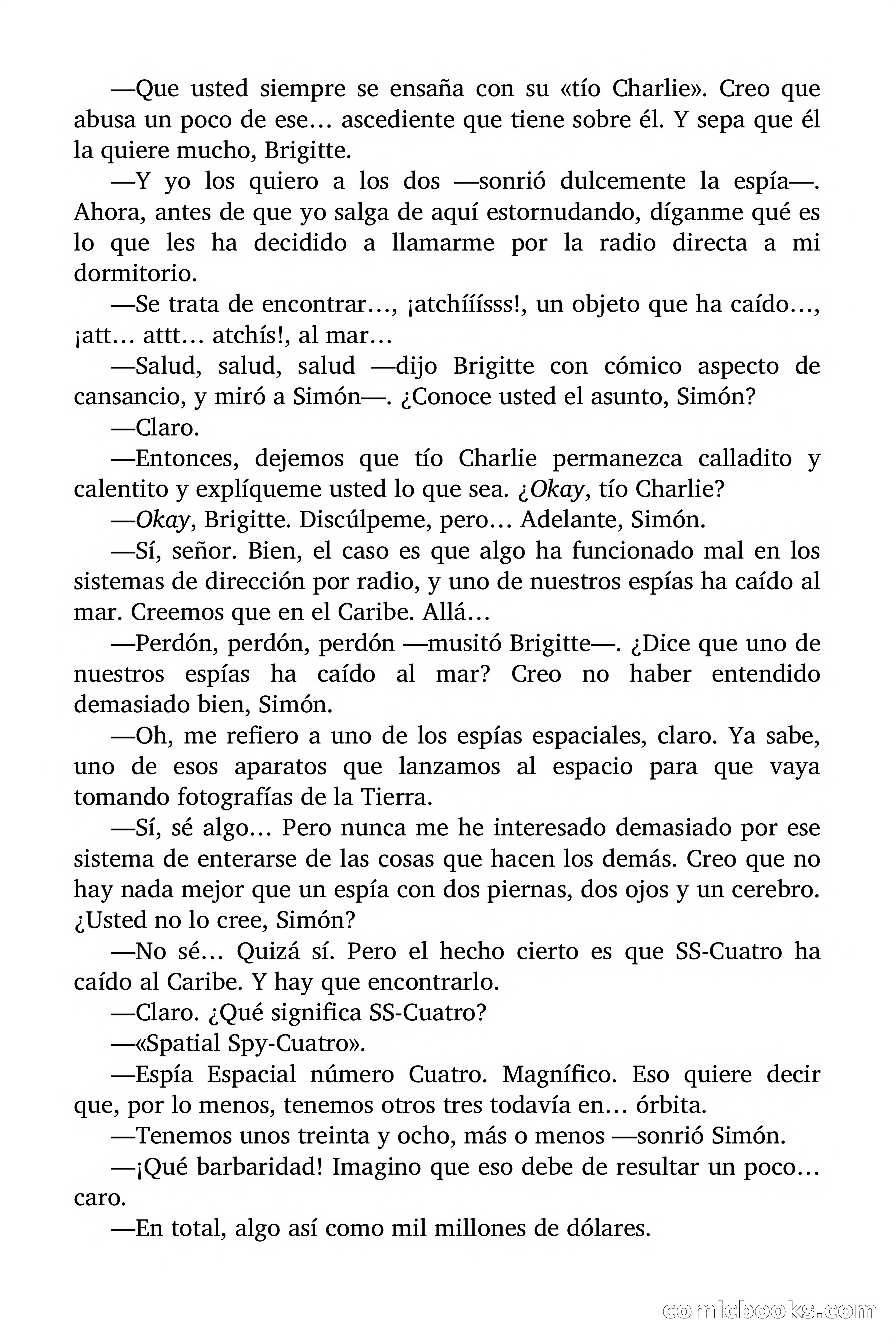 Brigitte en Acción: Espionaje científico — page 7 of 98