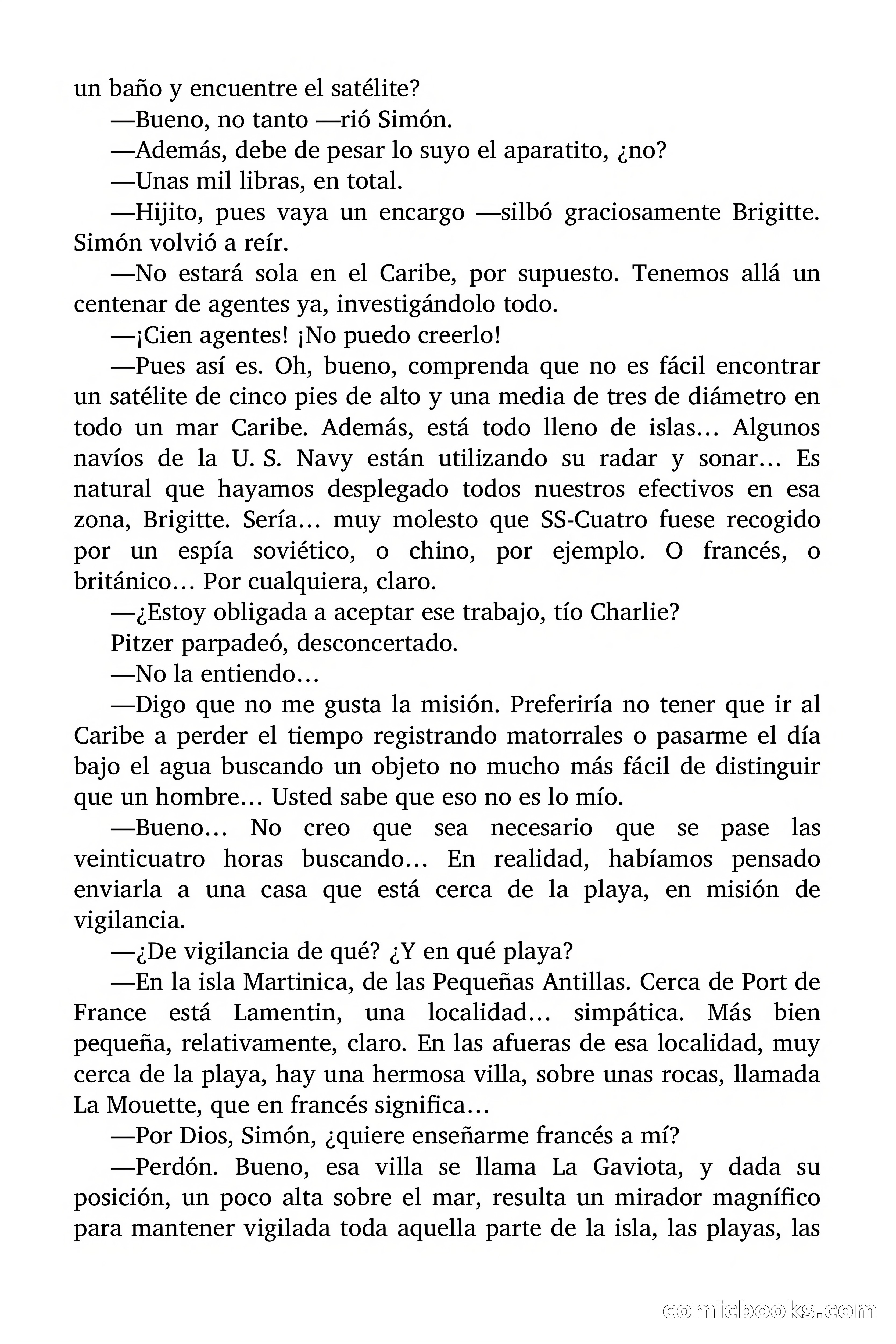 Brigitte en Acción: Espionaje científico — page 11 of 98