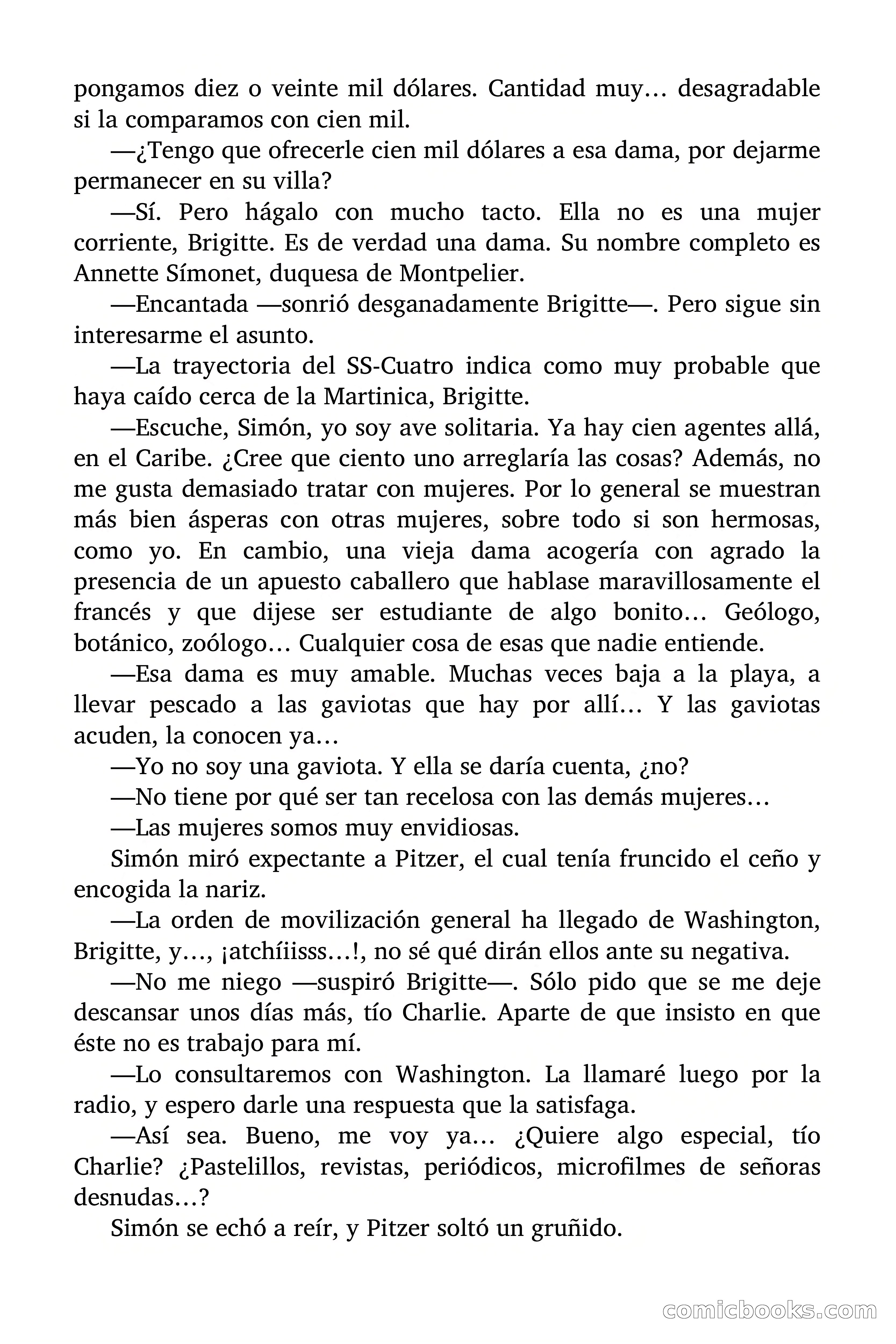 Brigitte en Acción: Espionaje científico — page 13 of 98