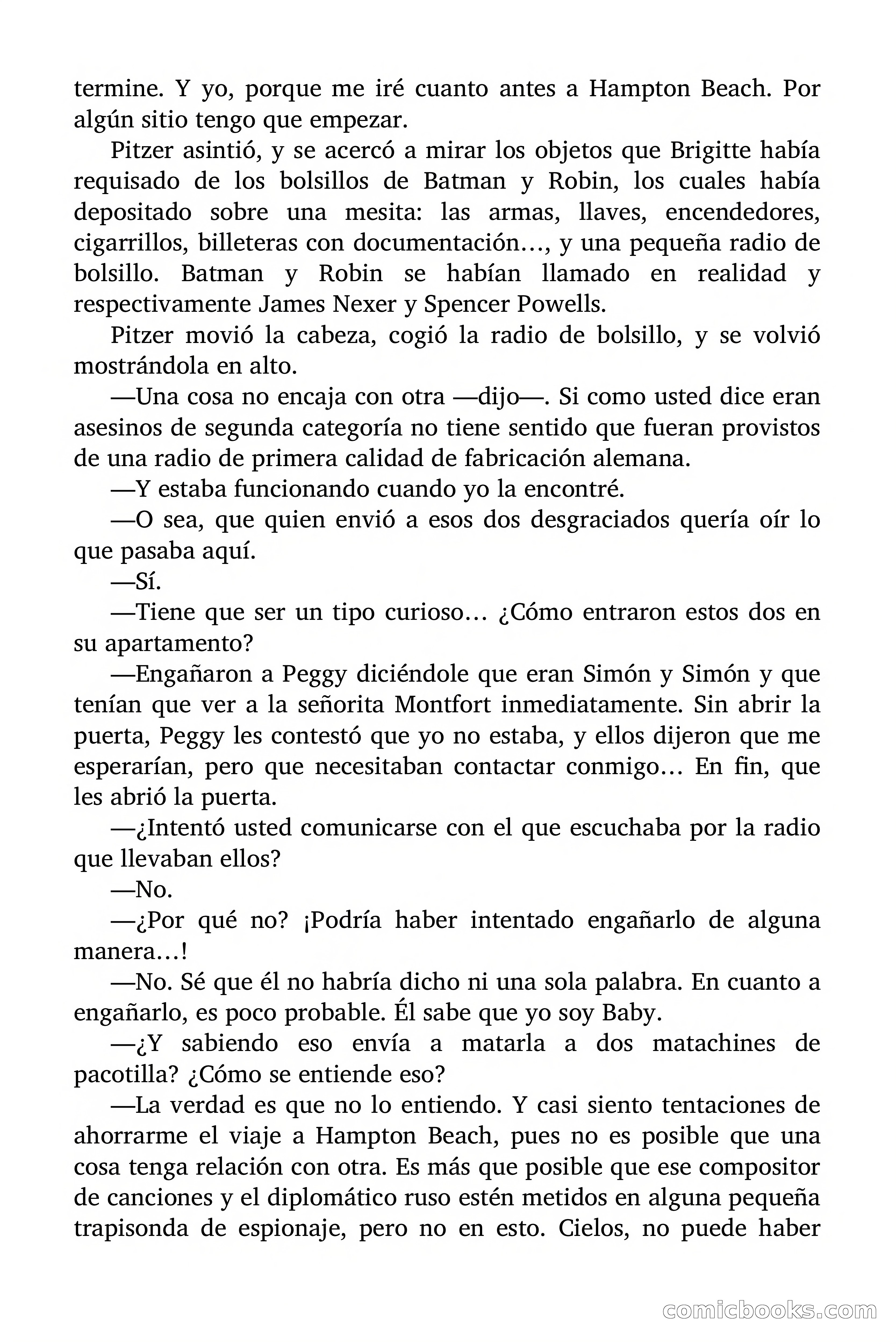 El acoso de los asesinos — page 26 of 89