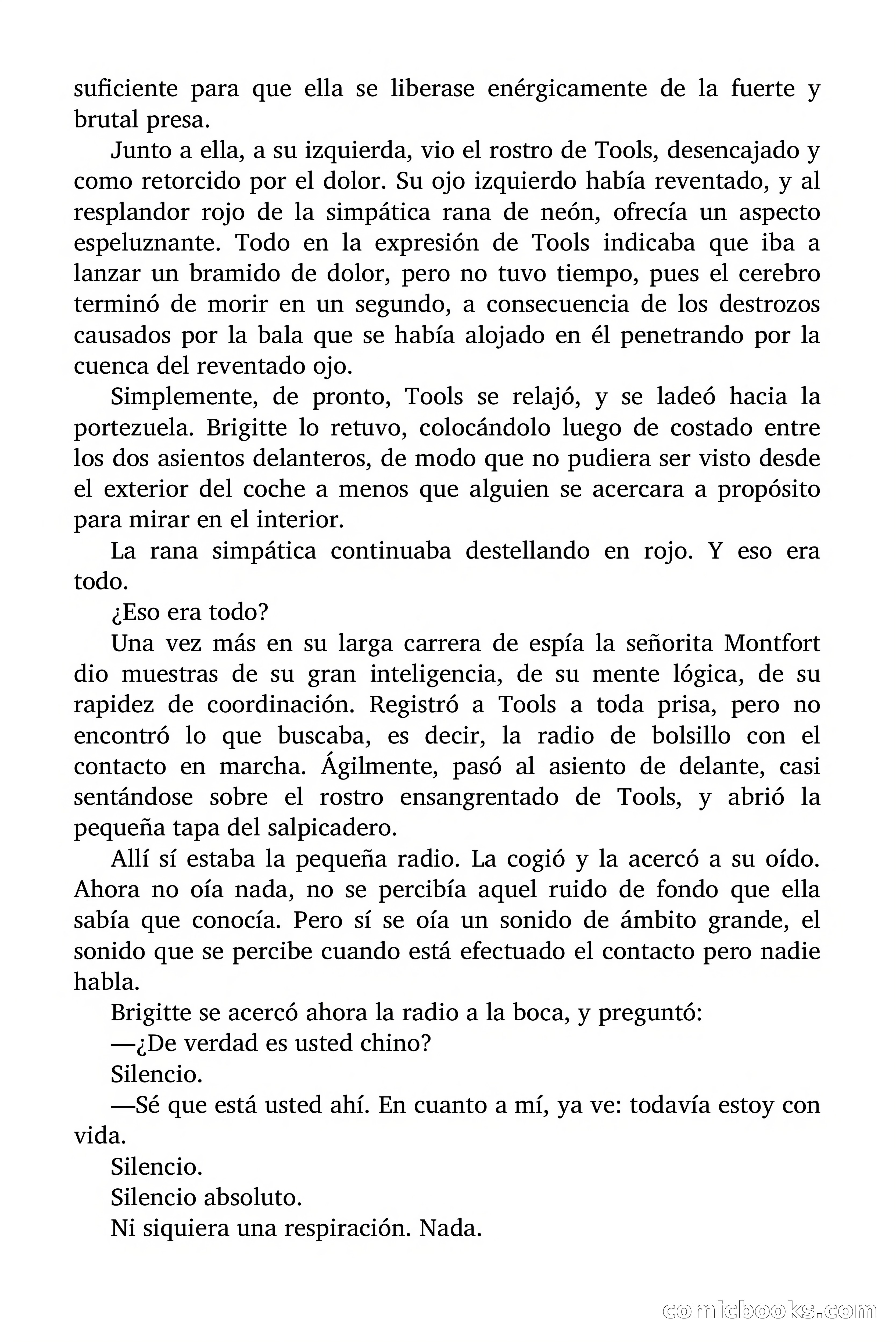 El acoso de los asesinos — page 36 of 89