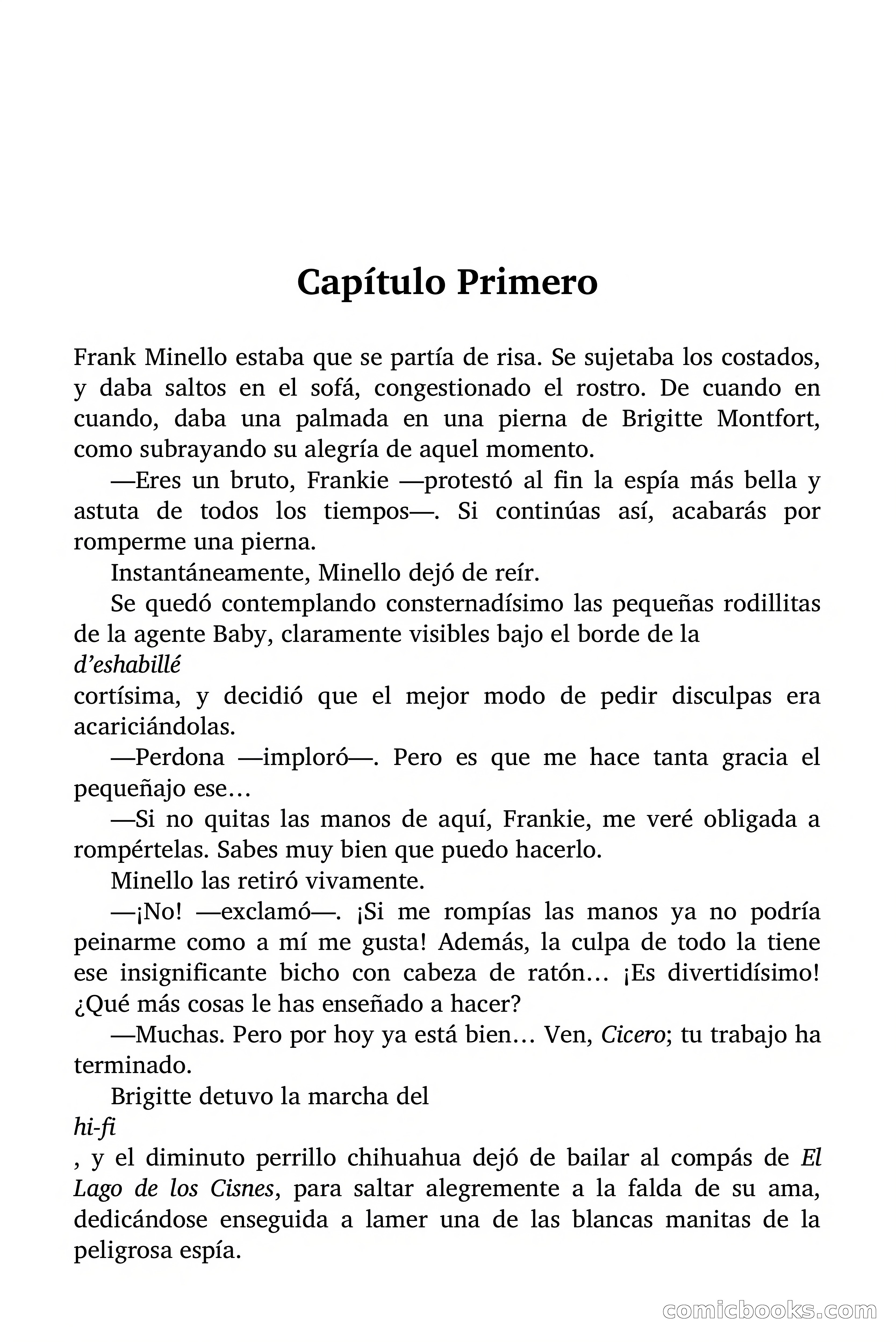 Brigitte en Acción: El rayo «Hidro» — page 6 of 90