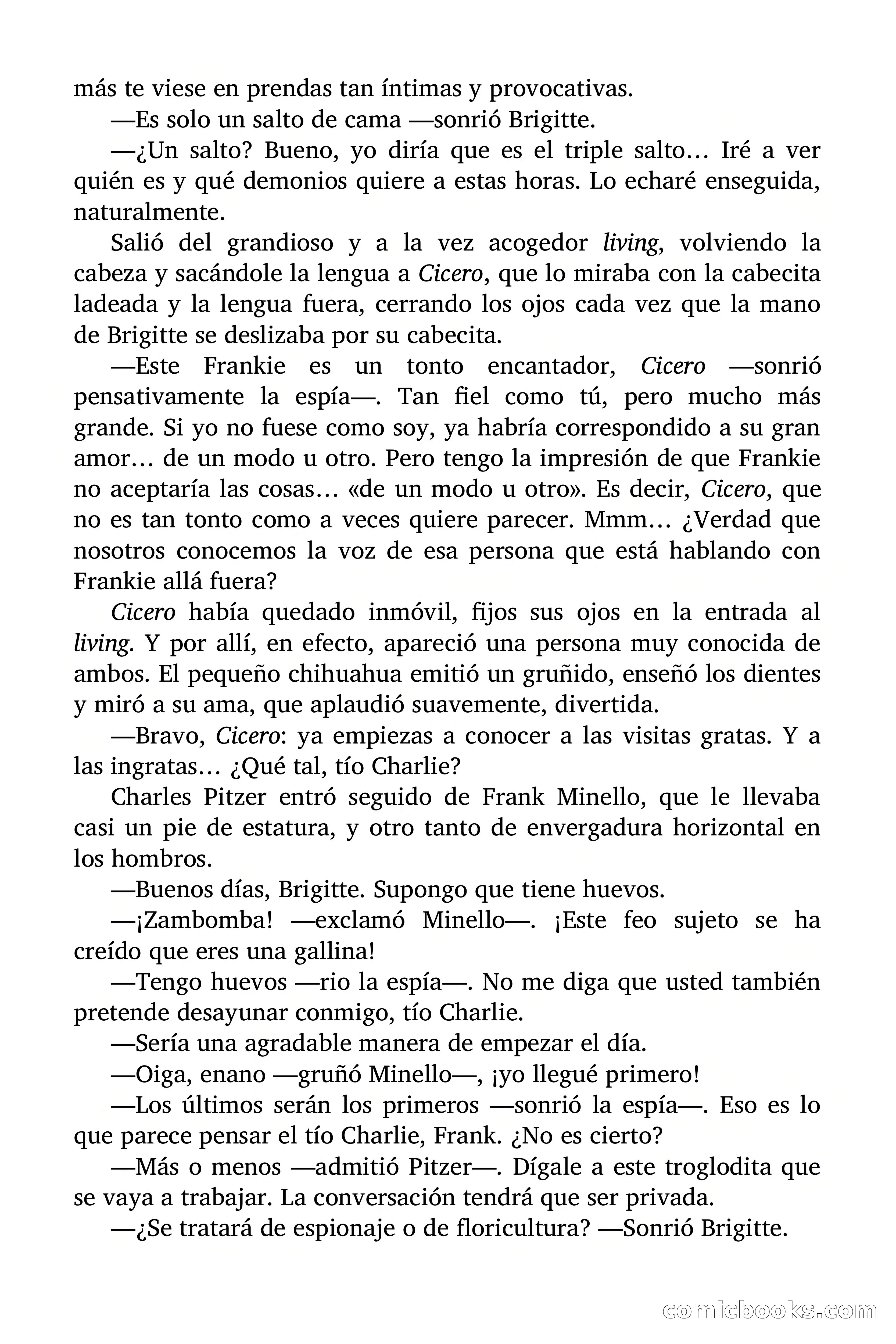 Brigitte en Acción: El rayo «Hidro» — page 8 of 90