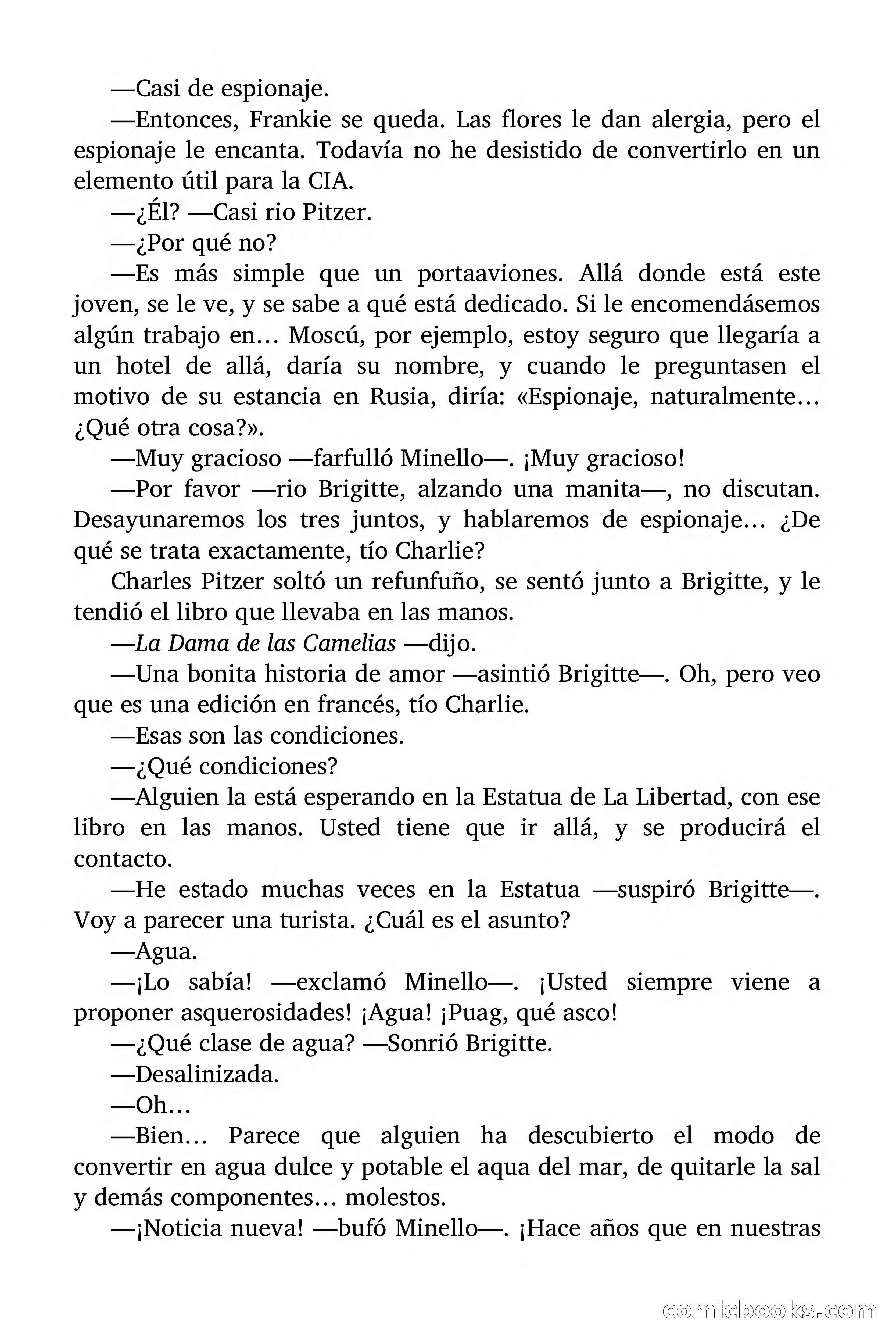 Brigitte en Acción: El rayo «Hidro» — page 9 of 90