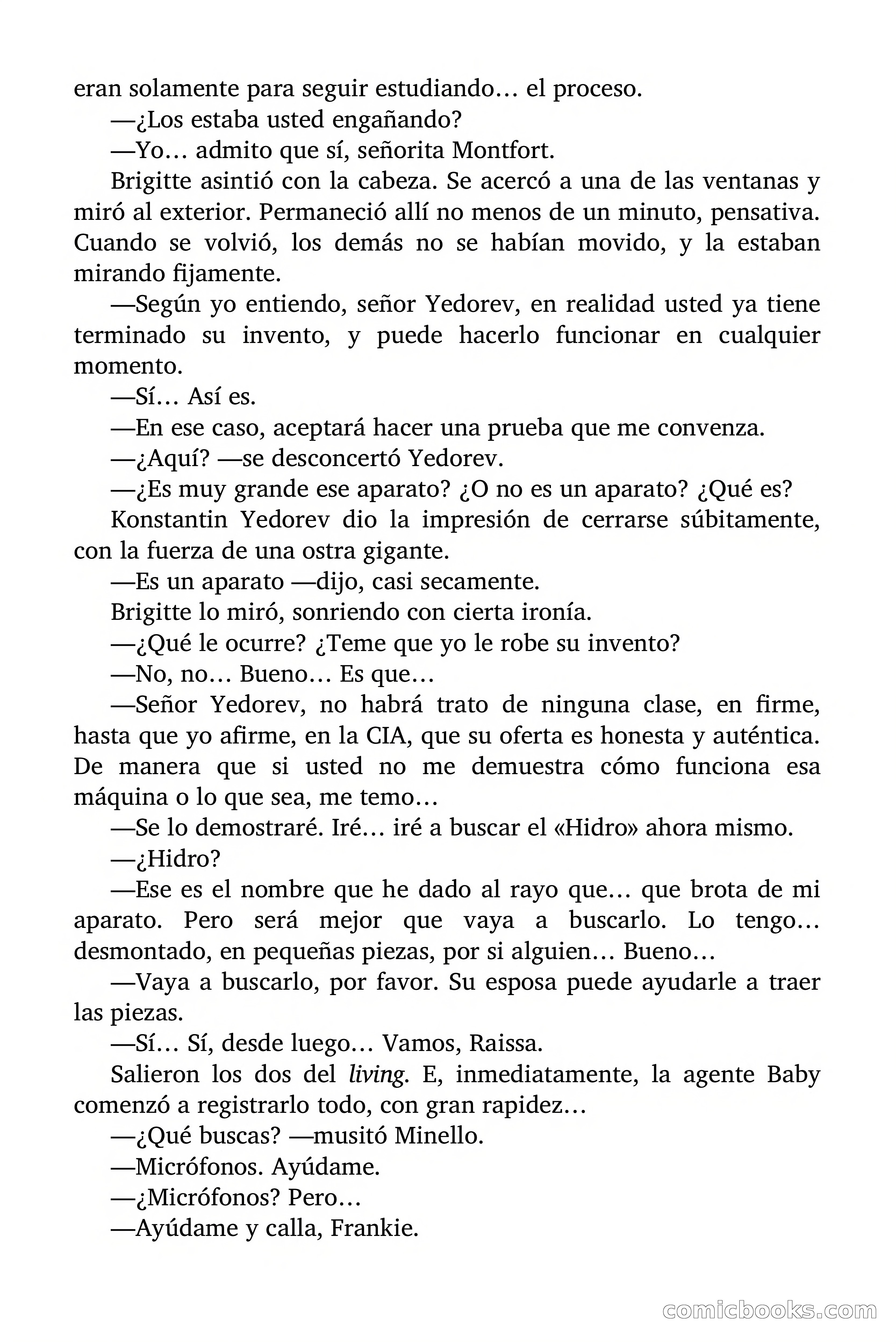 Brigitte en Acción: El rayo «Hidro» — page 25 of 90