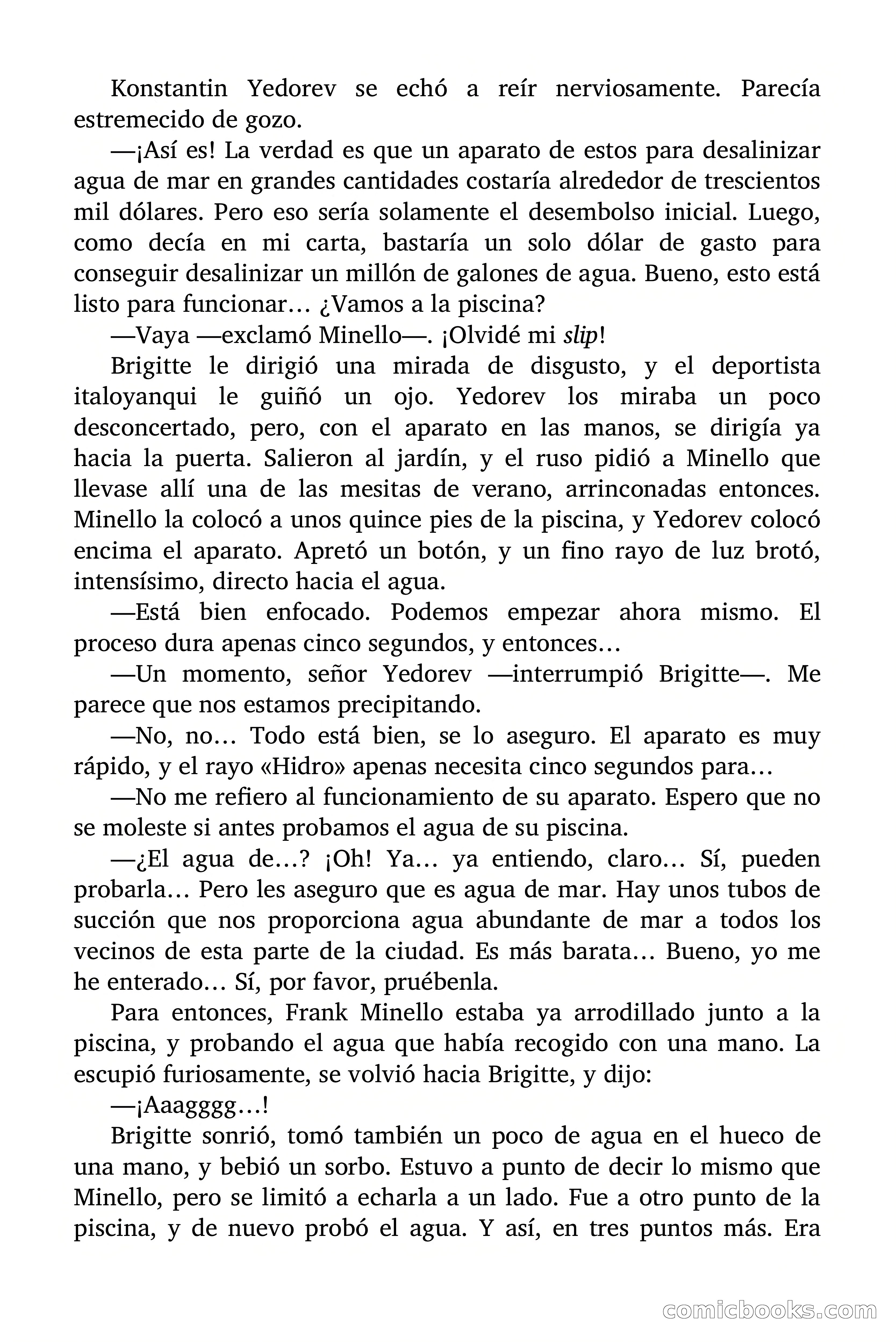 Brigitte en Acción: El rayo «Hidro» — page 27 of 90