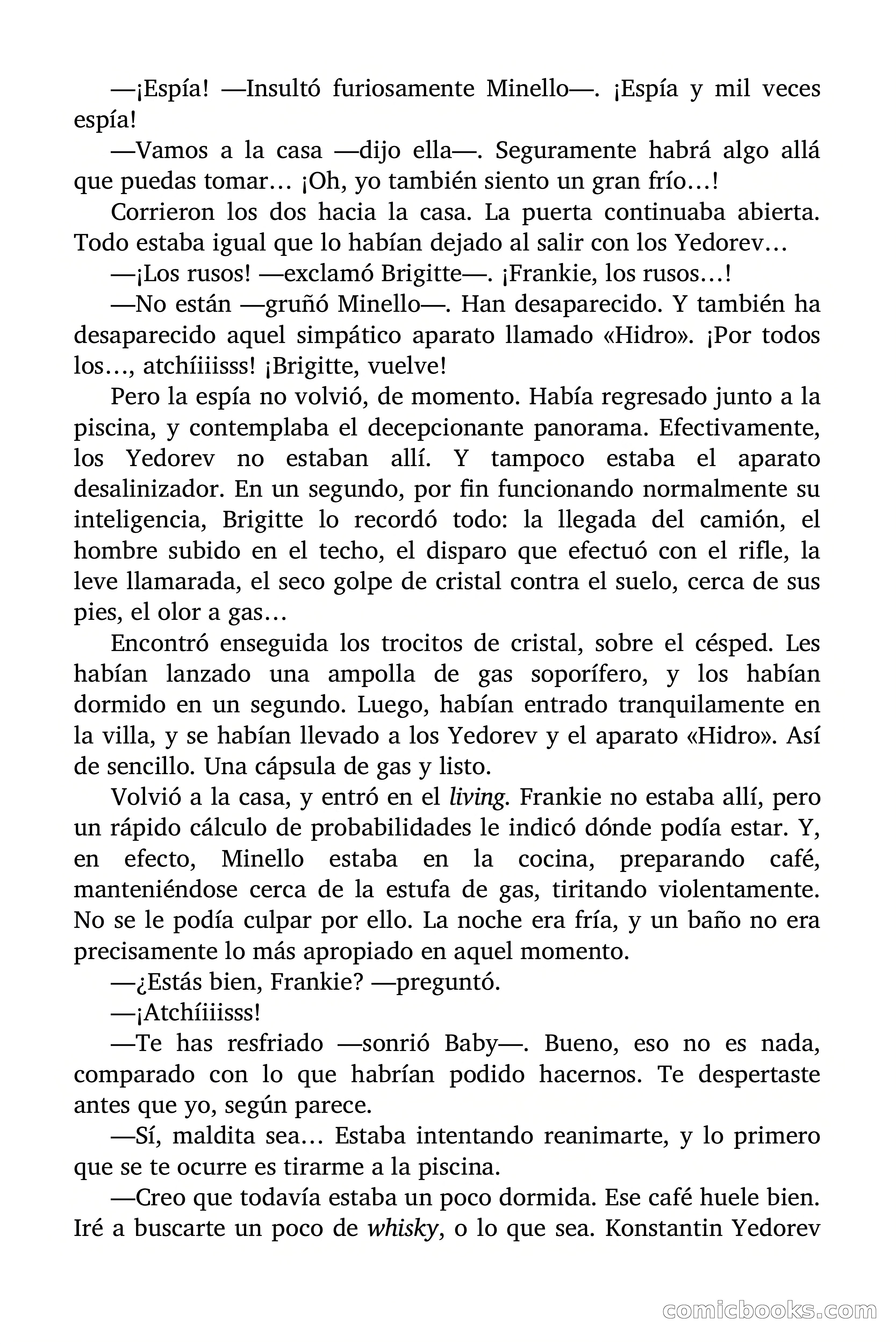 Brigitte en Acción: El rayo «Hidro» — page 30 of 90