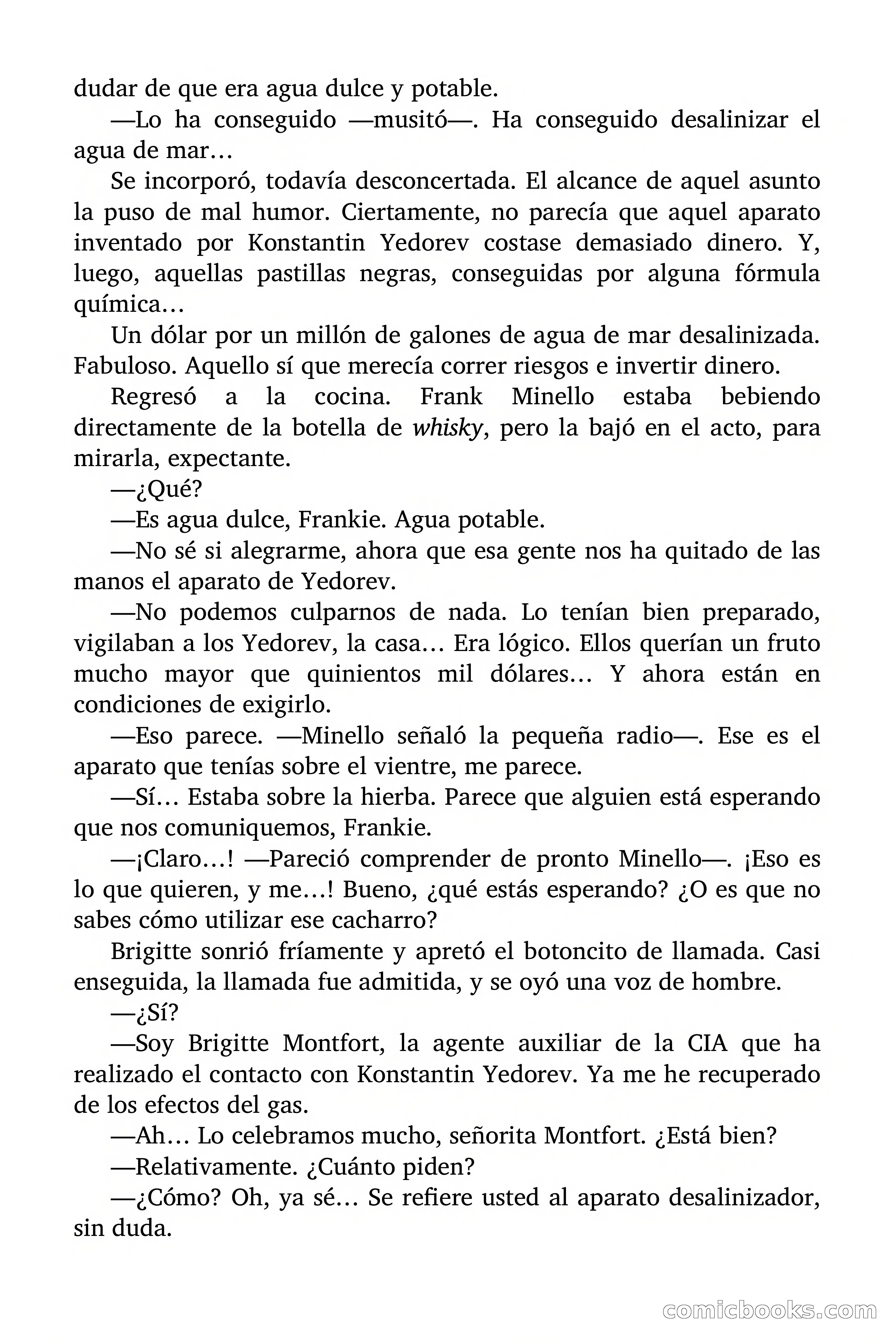 Brigitte en Acción: El rayo «Hidro» — page 34 of 90