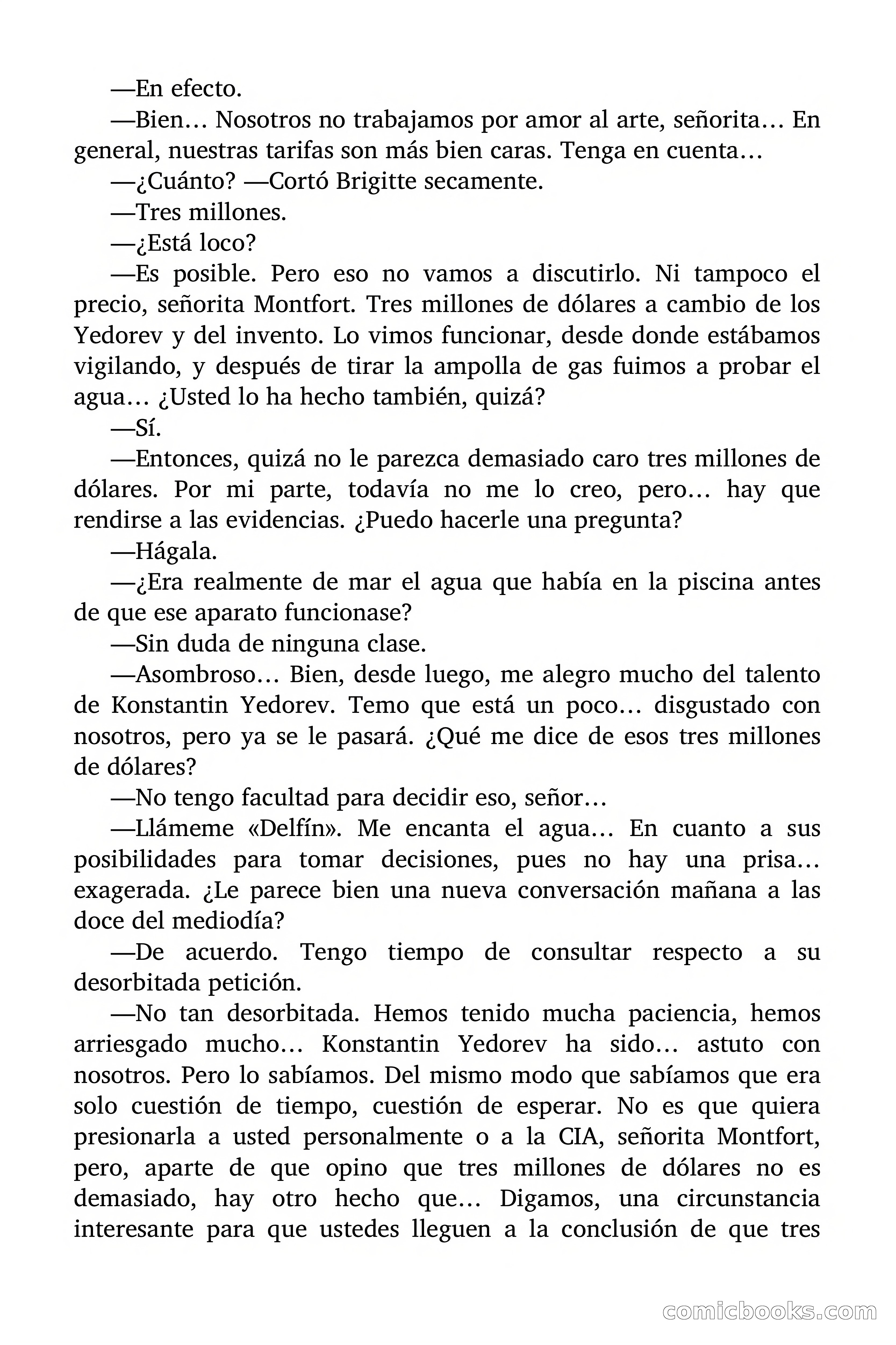 Brigitte en Acción: El rayo «Hidro» — page 35 of 90