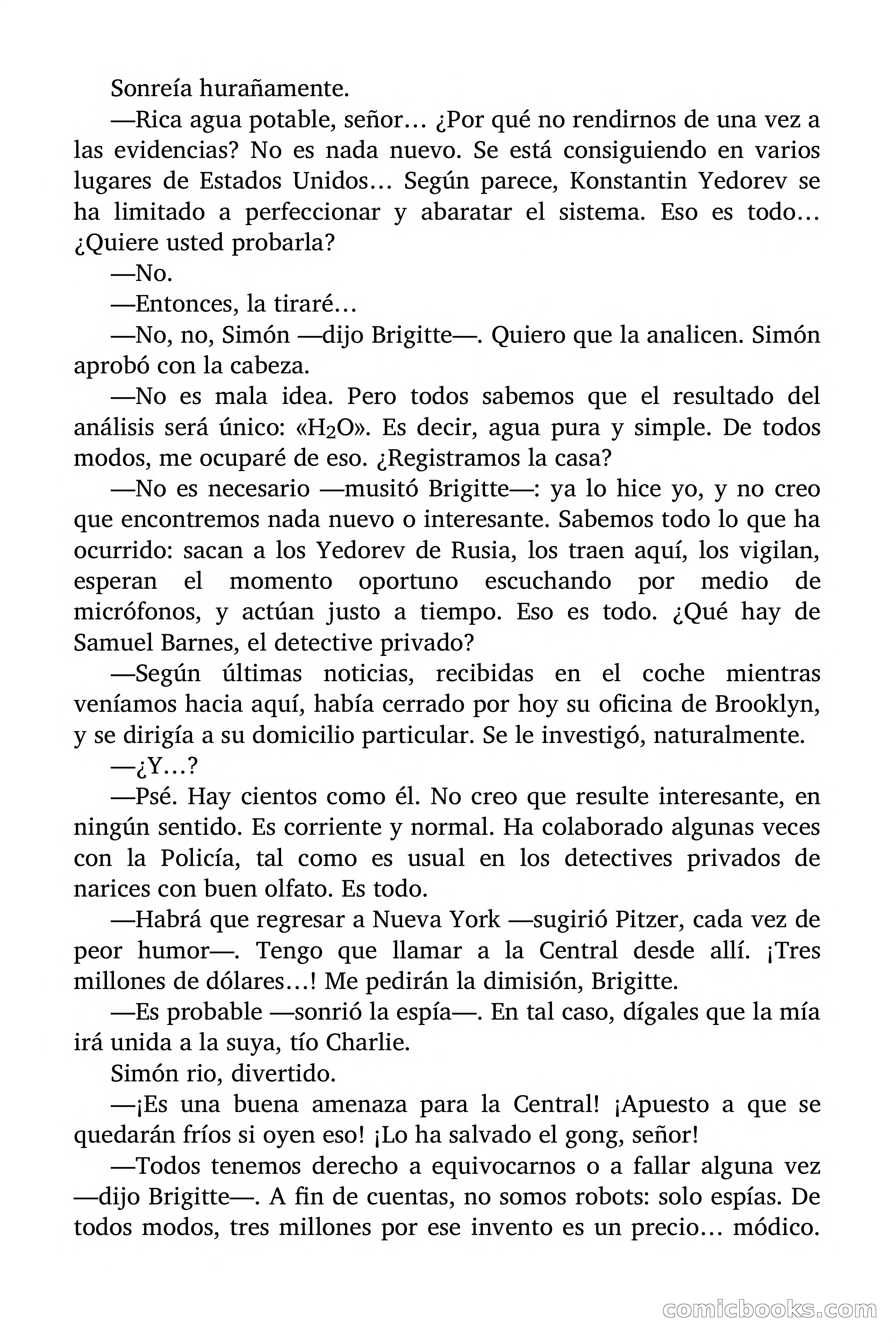 Brigitte en Acción: El rayo «Hidro» — page 38 of 90