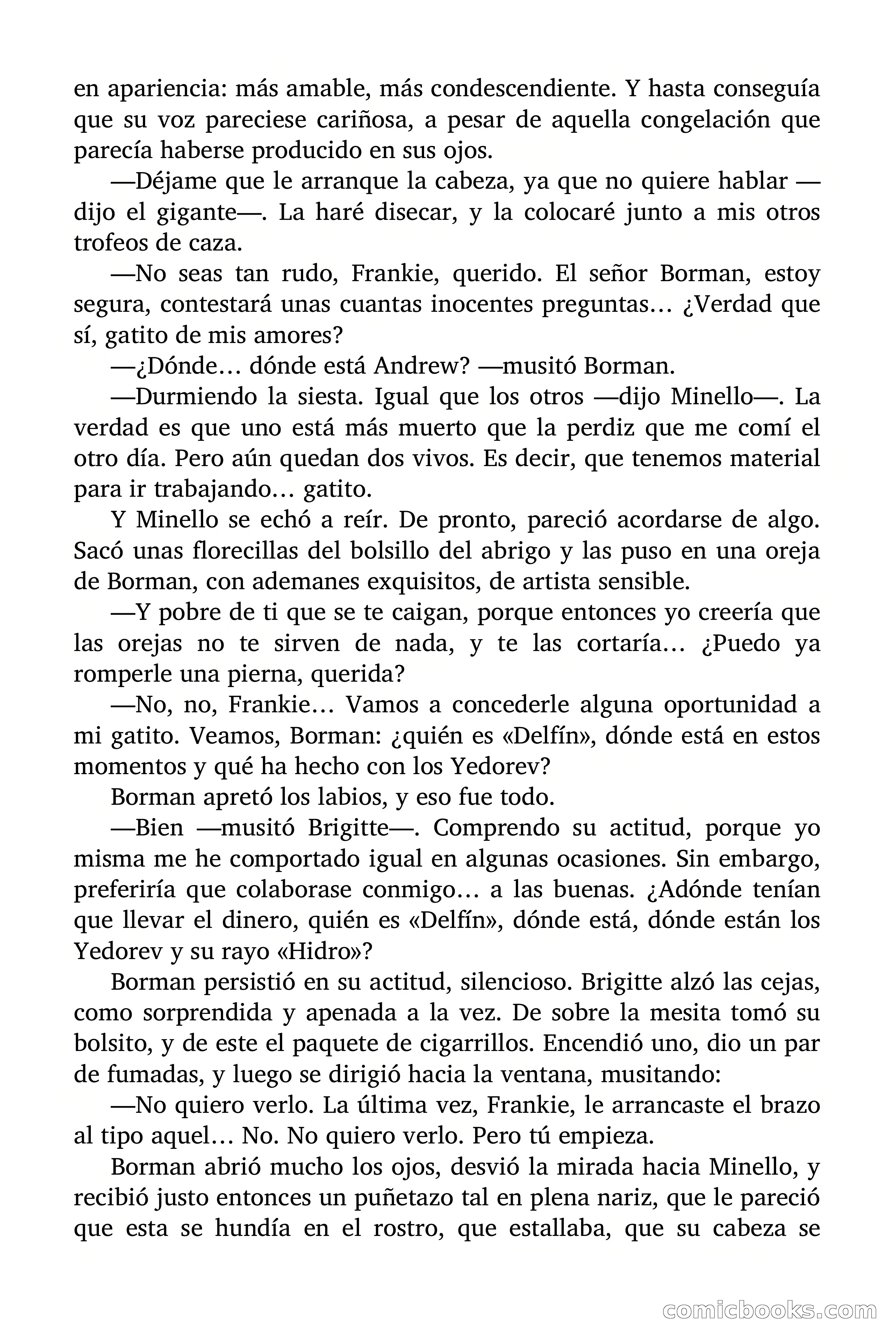 Brigitte en Acción: El rayo «Hidro» — page 59 of 90