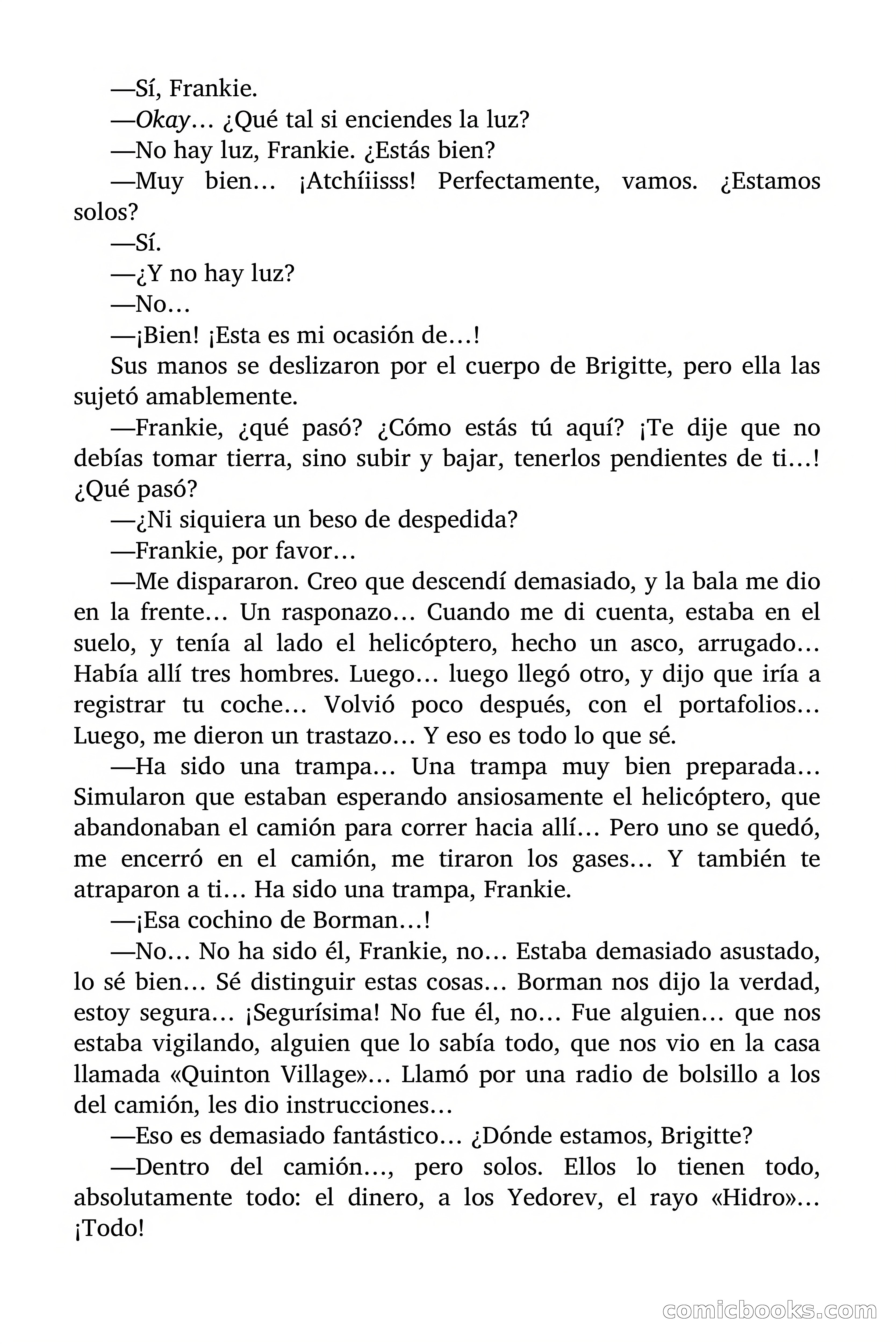 Brigitte en Acción: El rayo «Hidro» — page 70 of 90