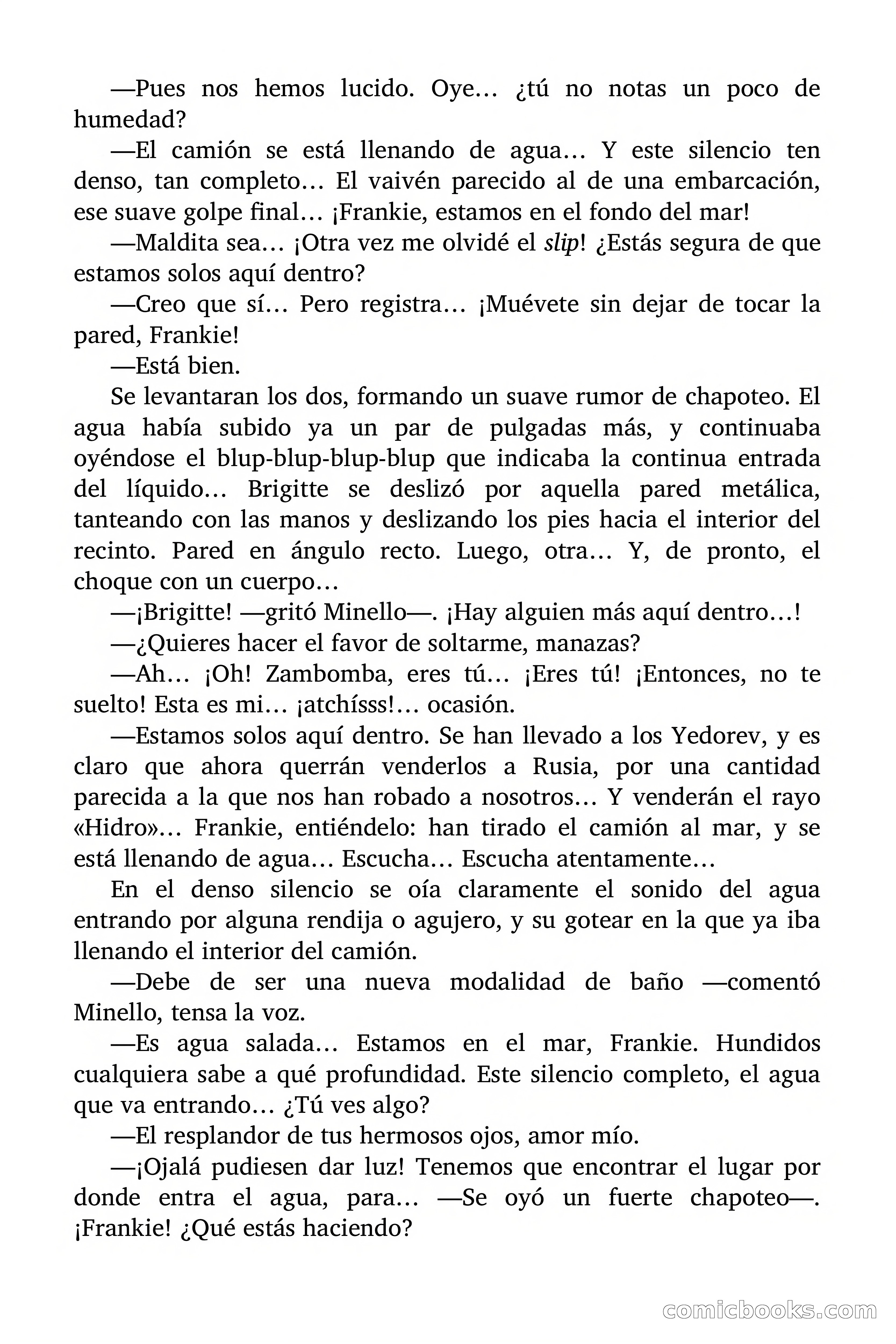 Brigitte en Acción: El rayo «Hidro» — page 71 of 90